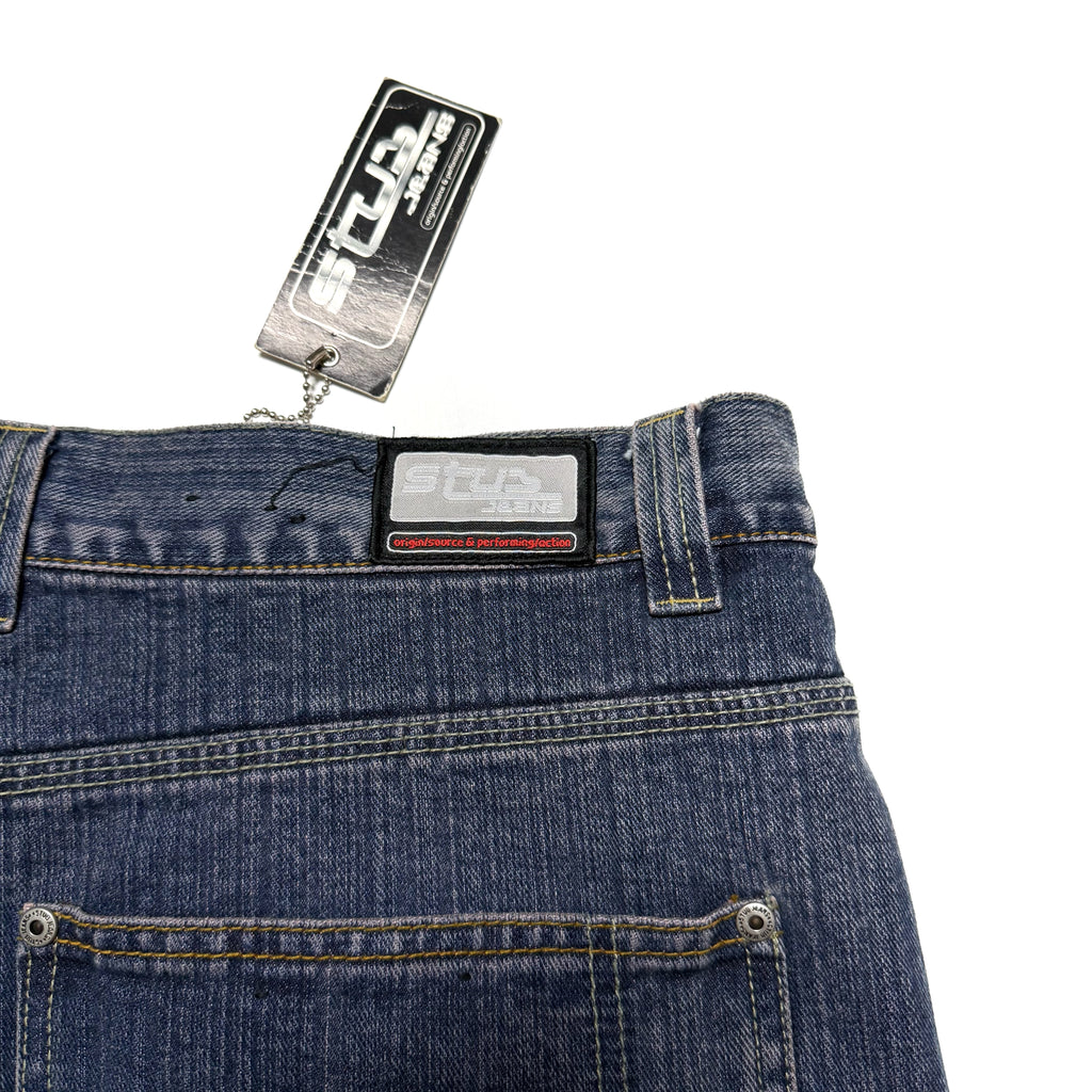 00s STUB JEANS Baggy Denim