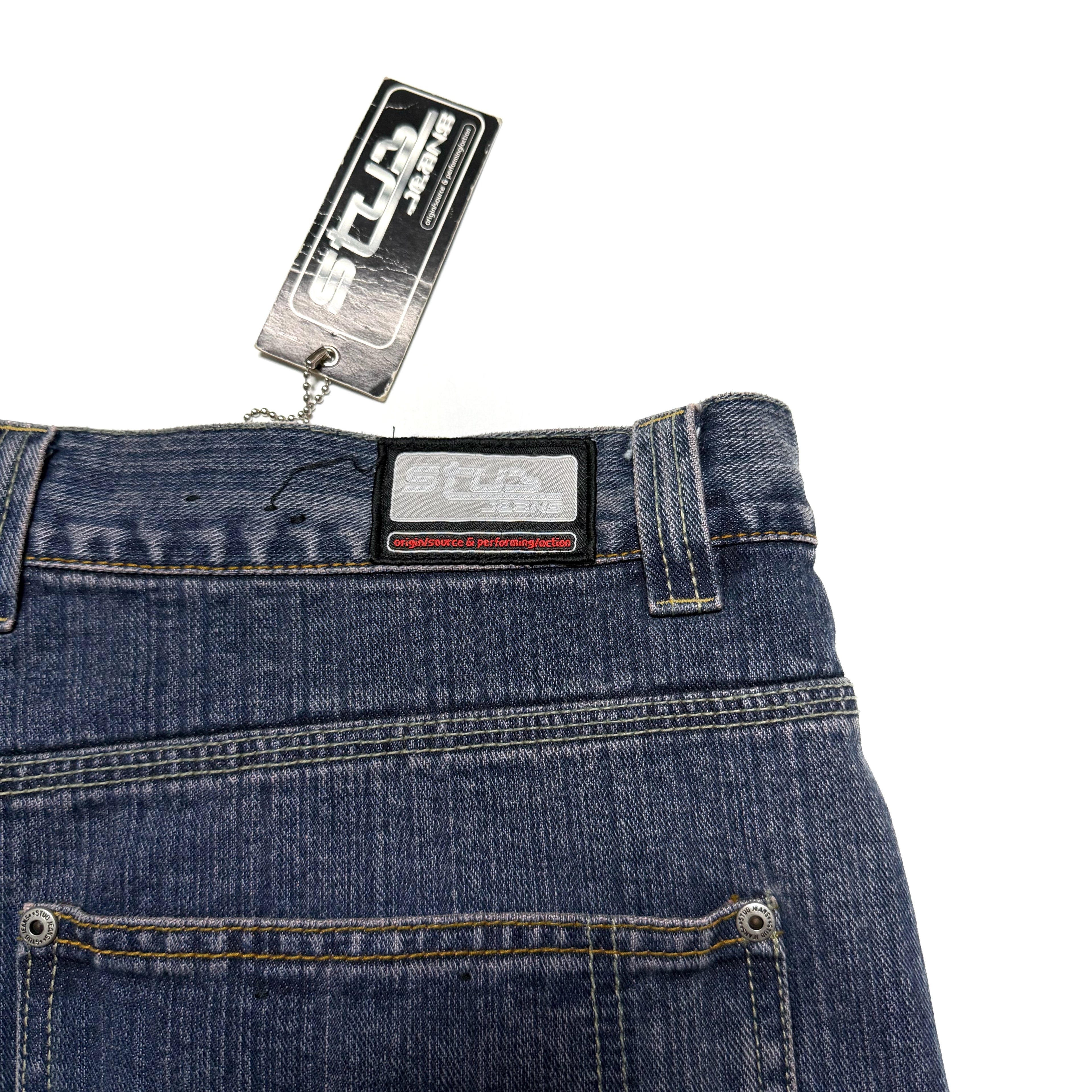 00s STUB JEANS Baggy Denim