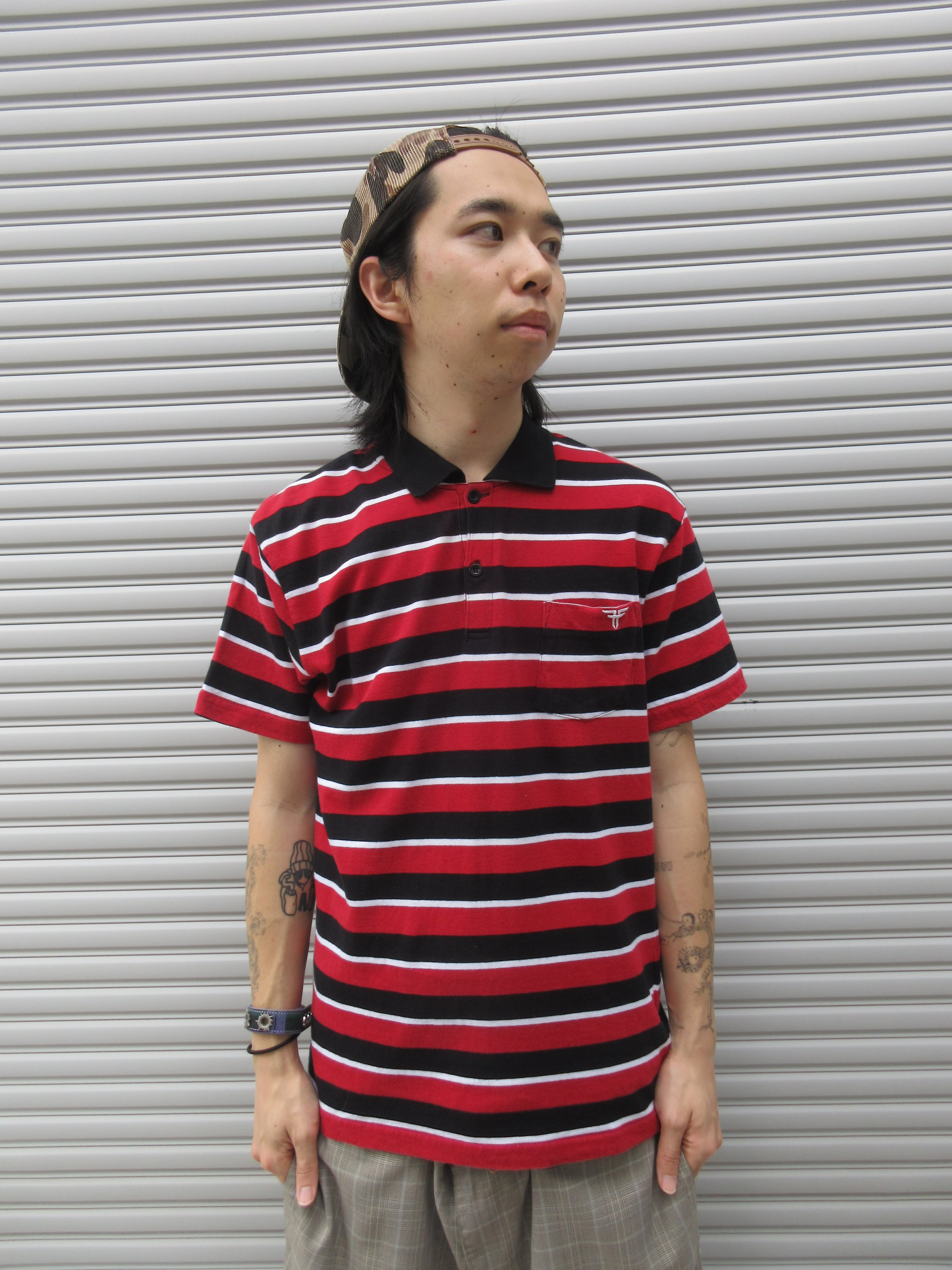 00s FALLEN Border Polo Shirts