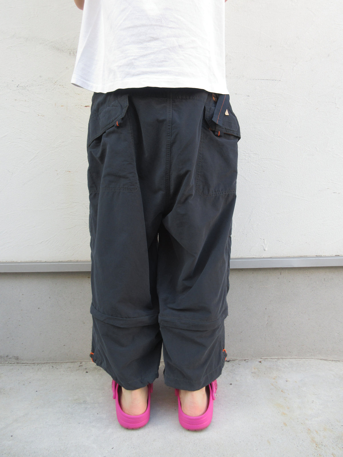 00s WEAR FIRST Super Baggy Convertible Cropped Shorts