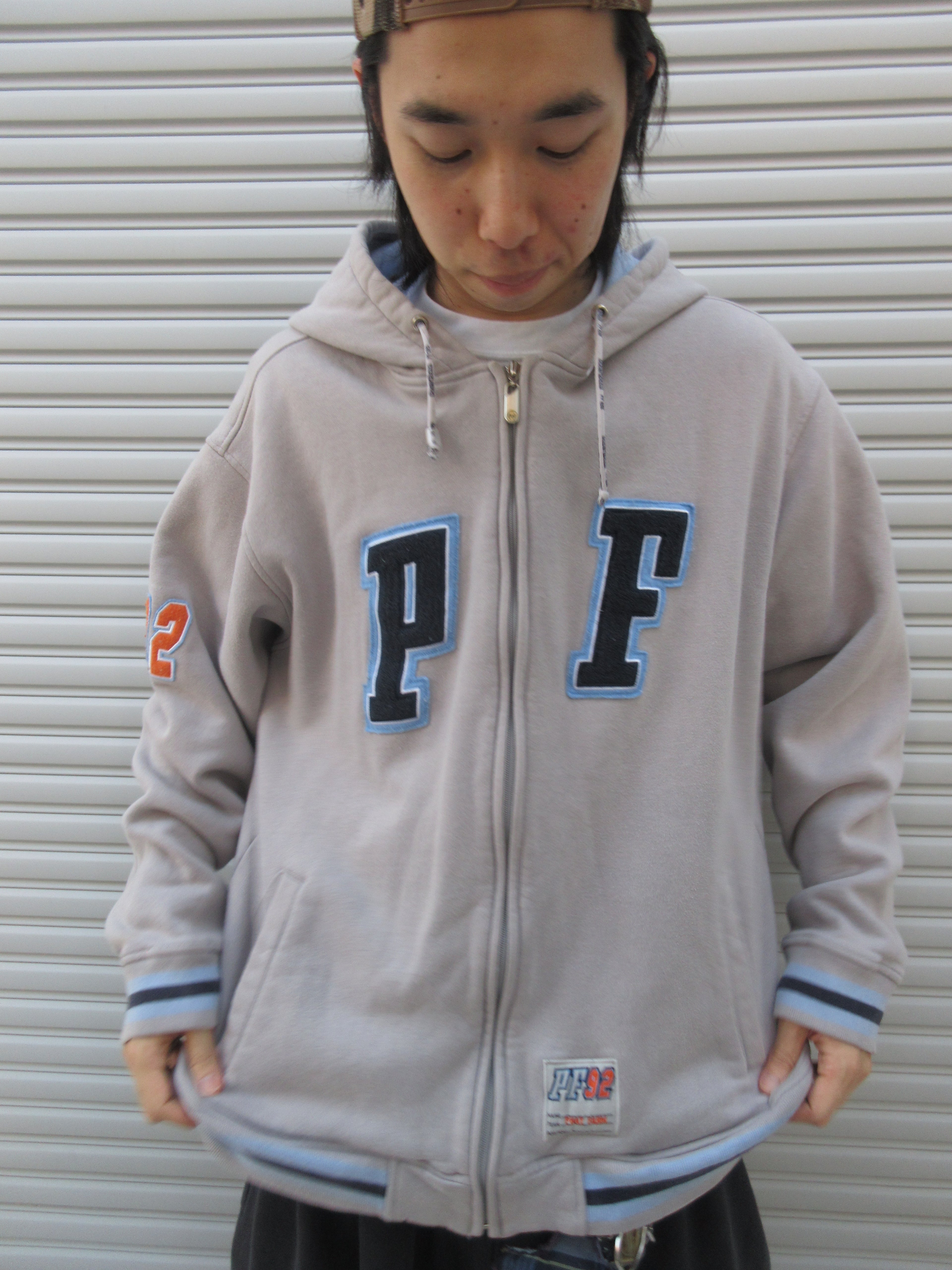 00s PHAT FARM Logo Design Zip Hoodie