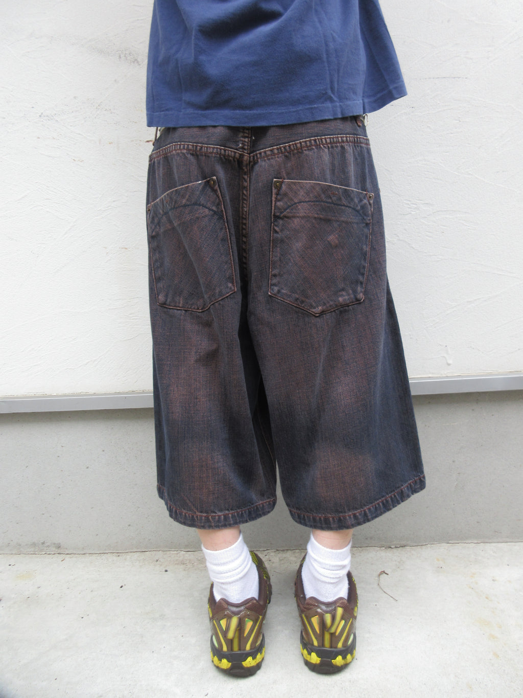 00s Empire Bigland Baggy Denim Shorts