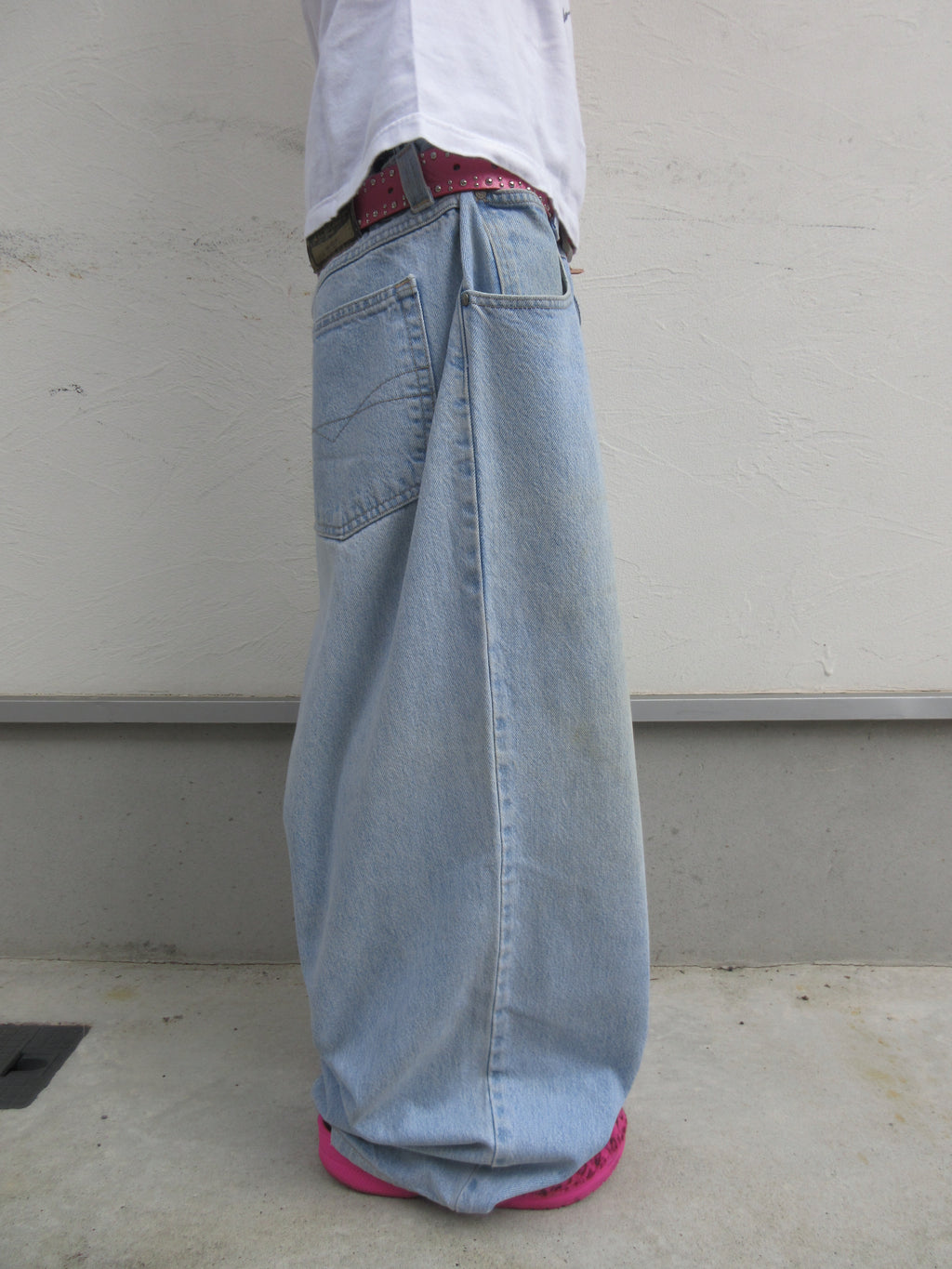 00s Anchor Blue BEYOND BAGGY Denim