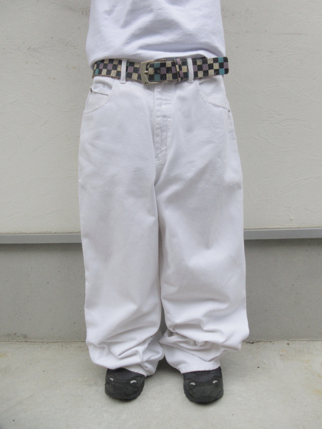 90~00s Anchor Black HUGE Denim