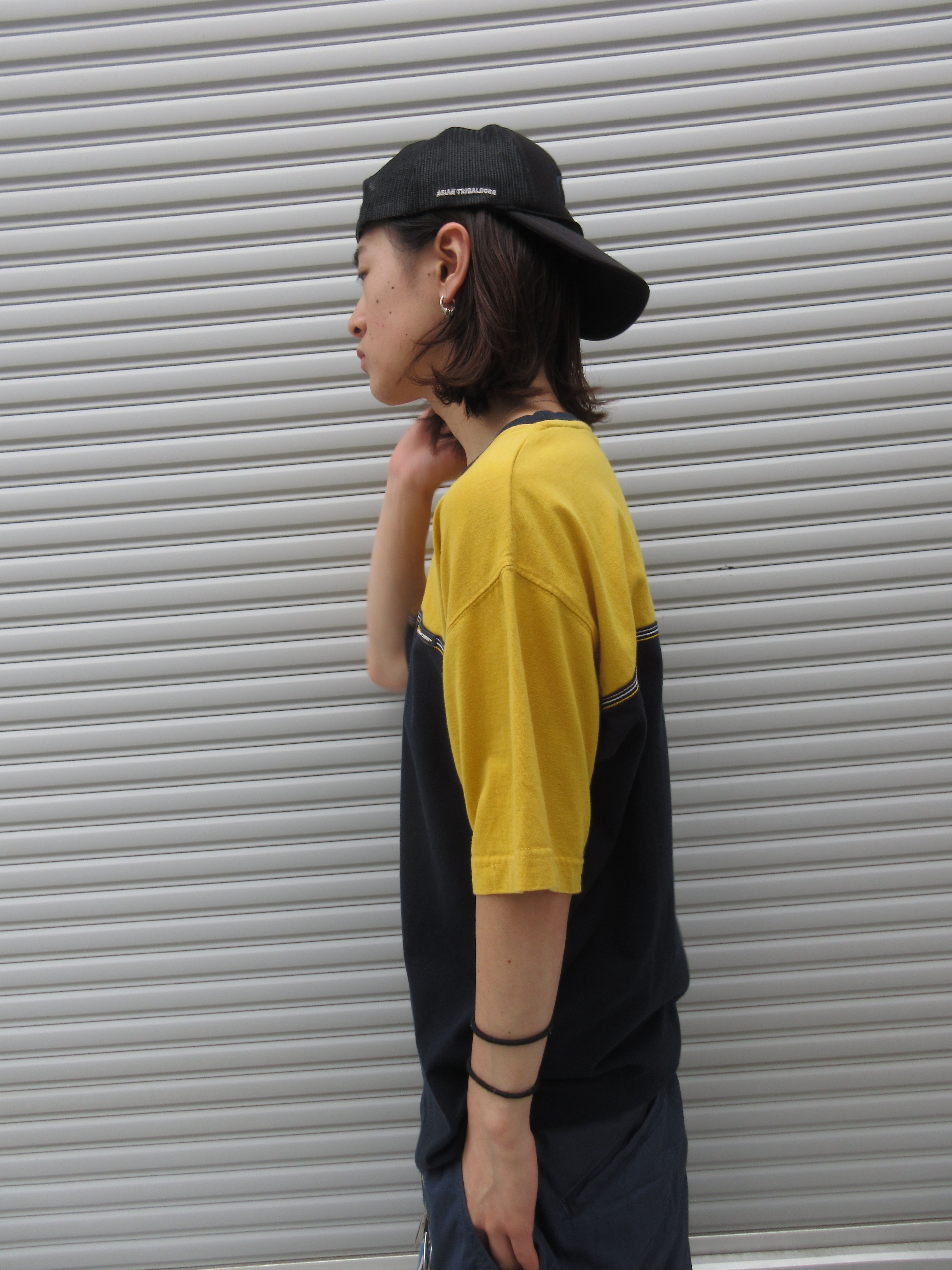00s POINT ZERO Two-tone Lining Tee