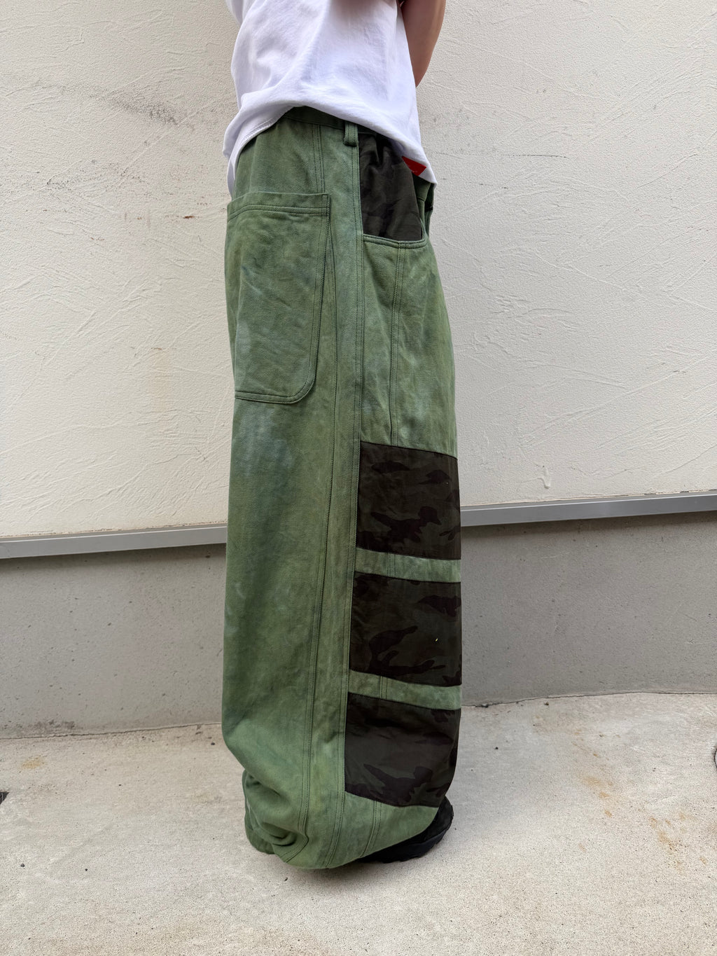 Pigment Dyed Greeny Original Baggy Jeans