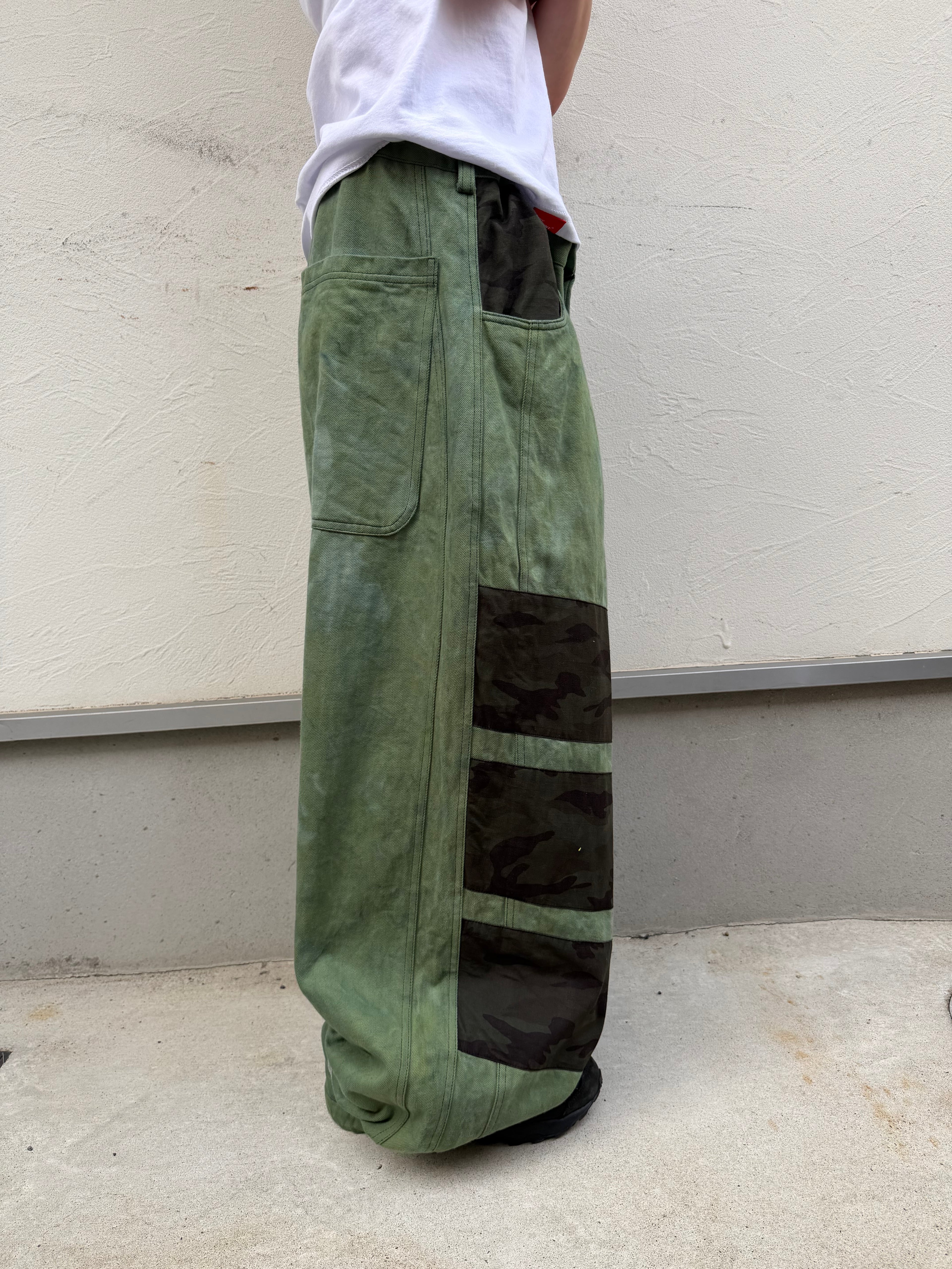 Pigment Dyed Greeny Original Baggy Jeans