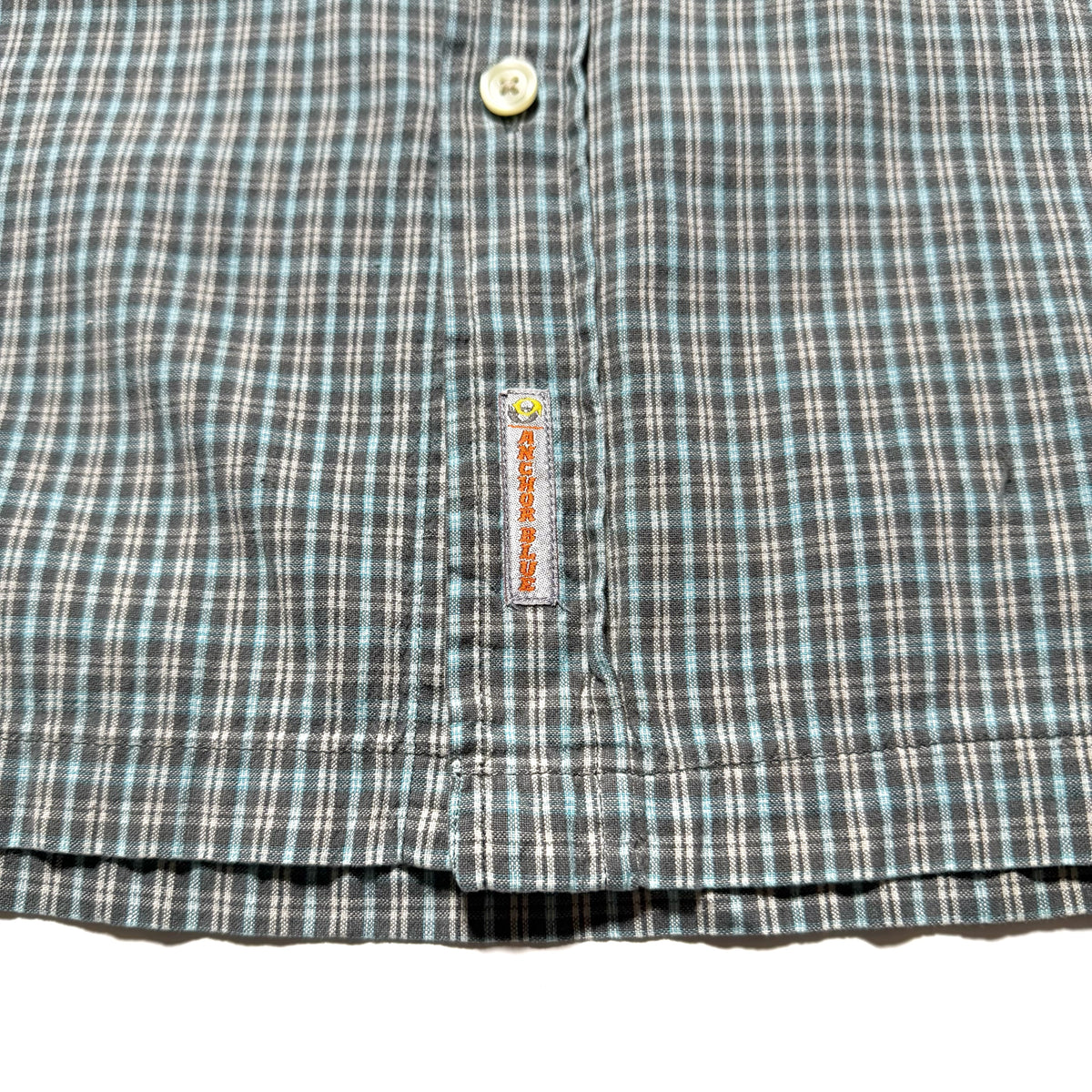 00s Anchor Blue Check S/S Shirts