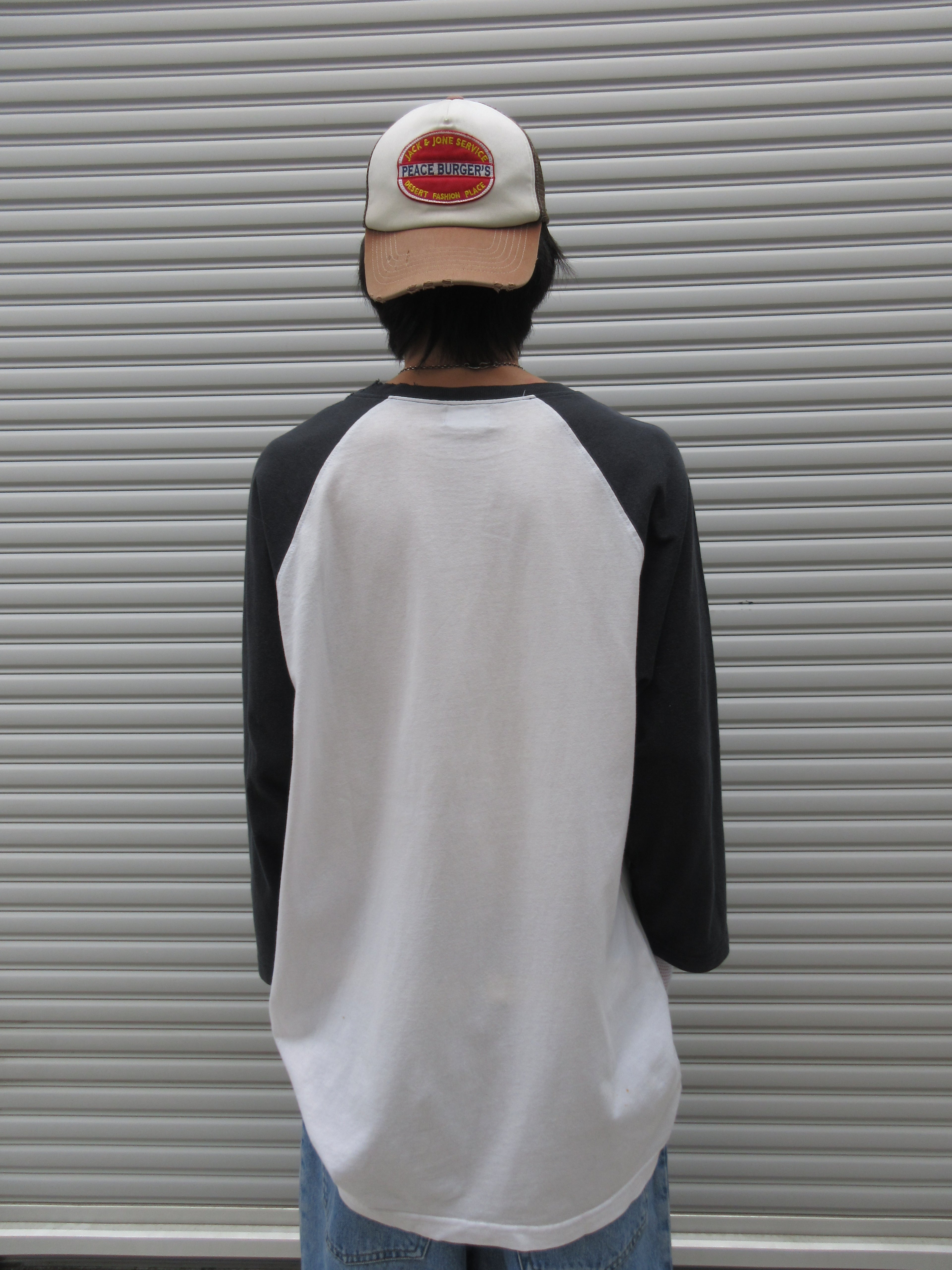 00s STUSSY Kids Photo Raglan Tee