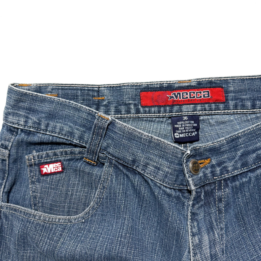90~00s MECCA × ANRGRNY Super Baggy Denim Shorts