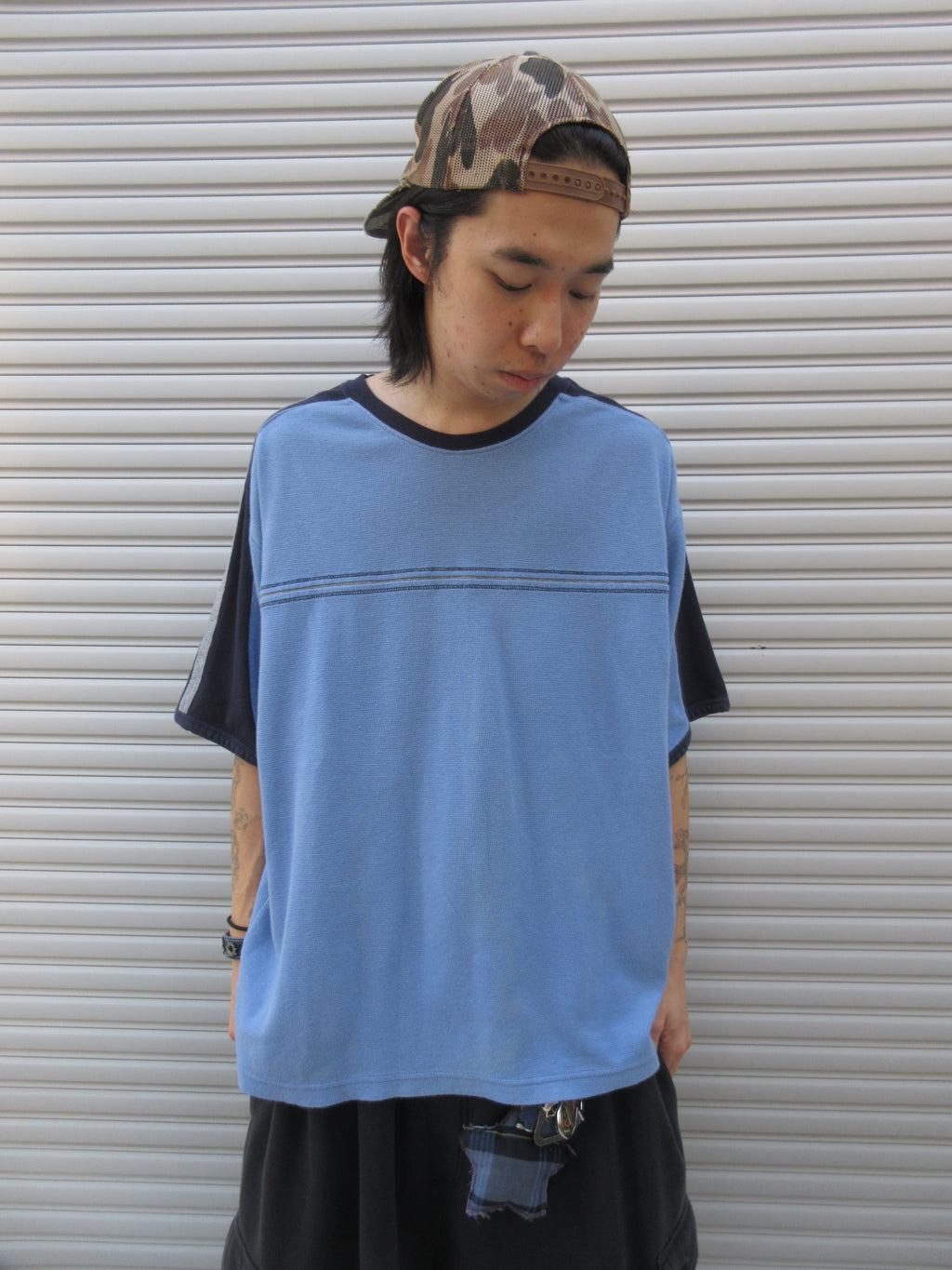 00s FADED GLORY Lining Design Tee
