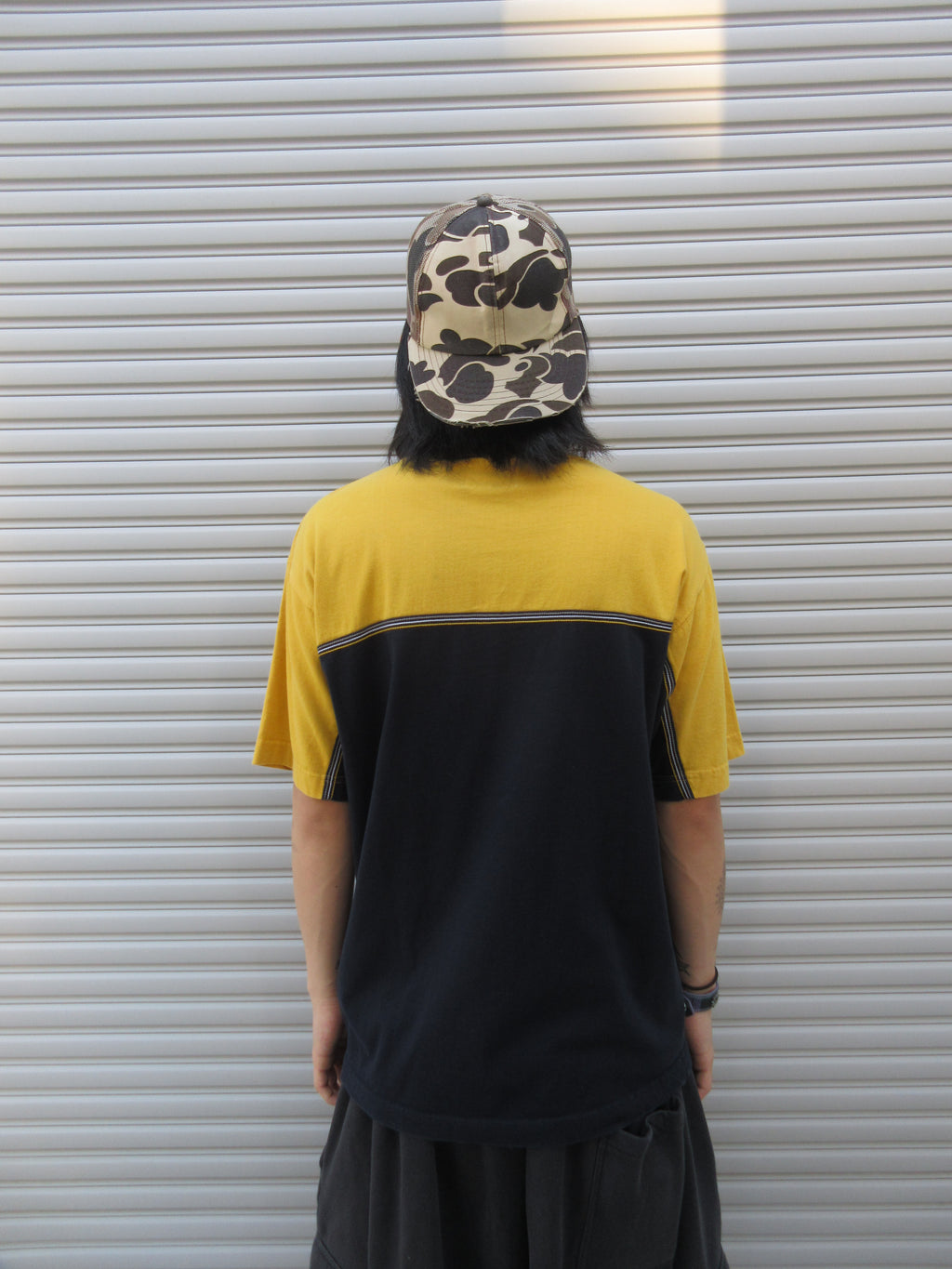 00s POINT ZERO Two-tone Lining Tee