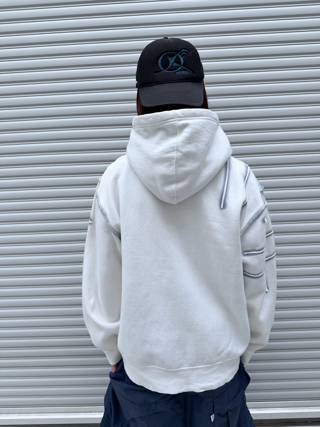 00s SIMON VALENTE Design Zipup Hoodie