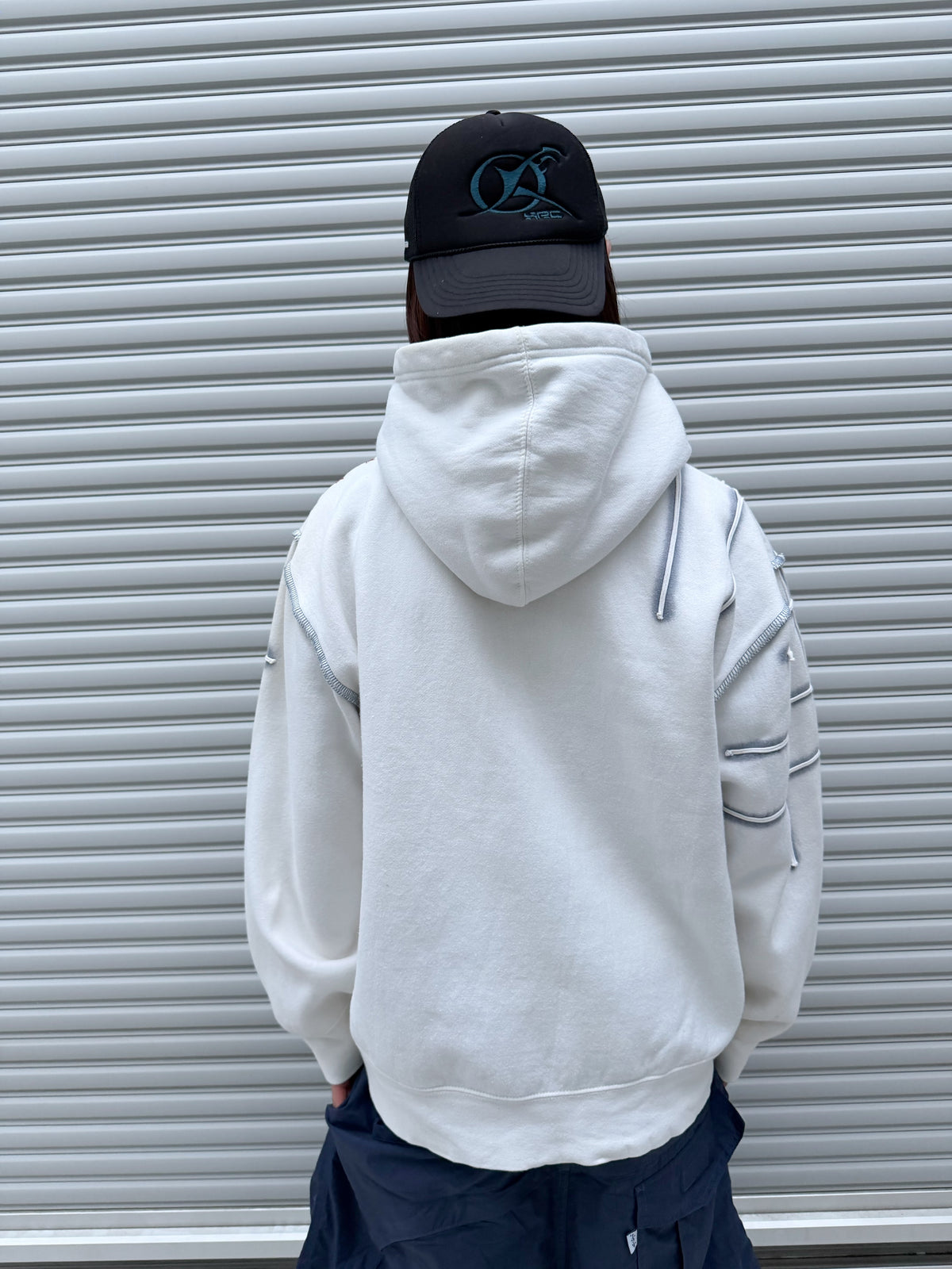 00s SIMON VALENTE Design Zipup Hoodie