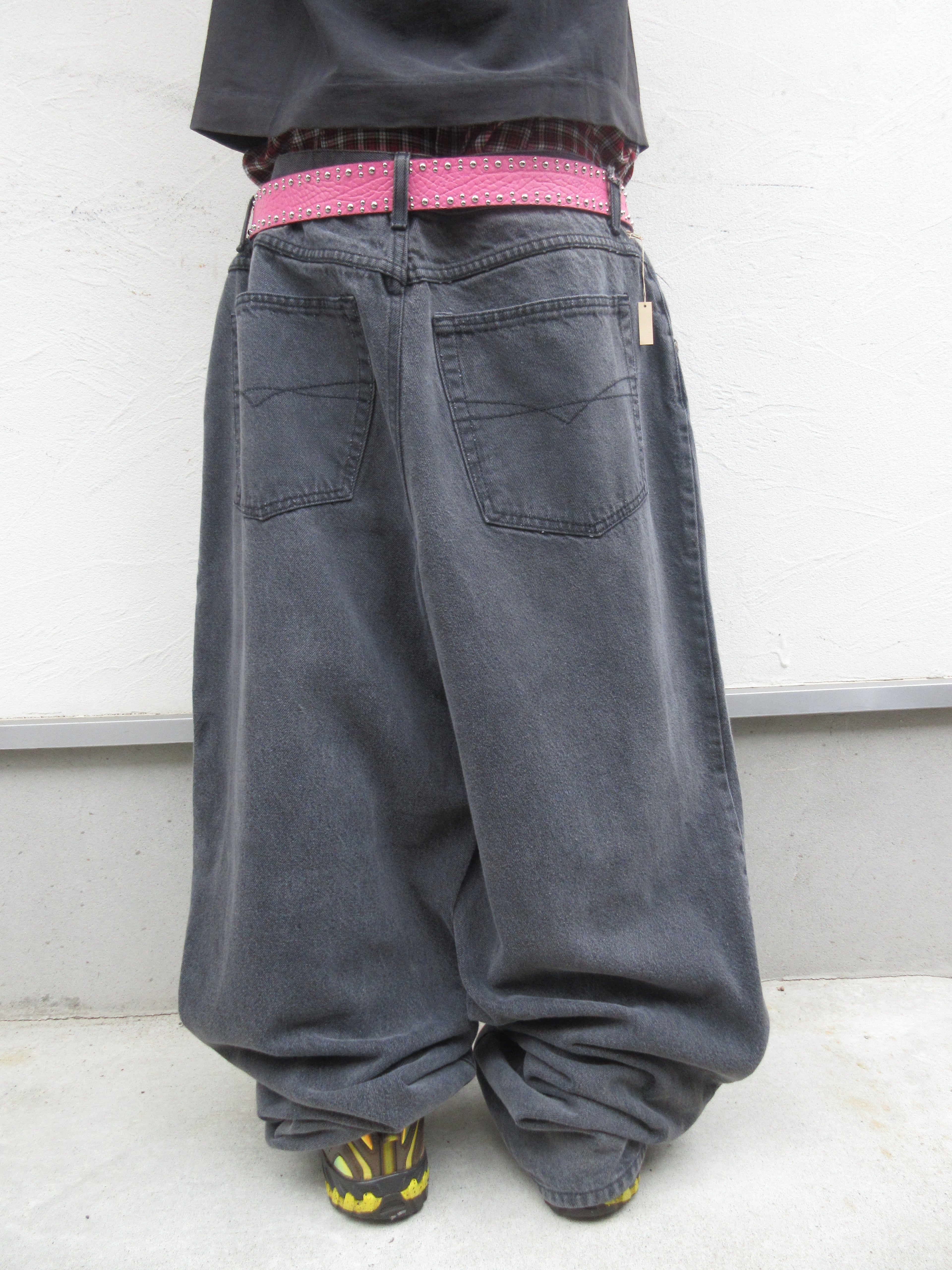 90~00s Anchor Blue BEYOND BAGGY Denim