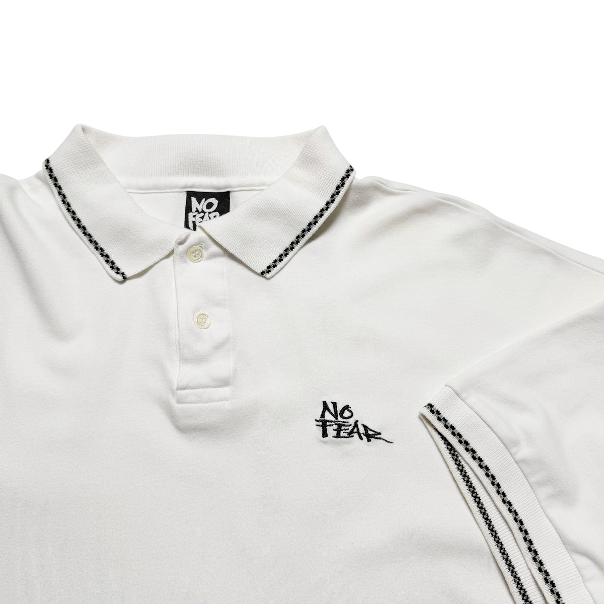 90s NO FEAR Design Polo Shirts