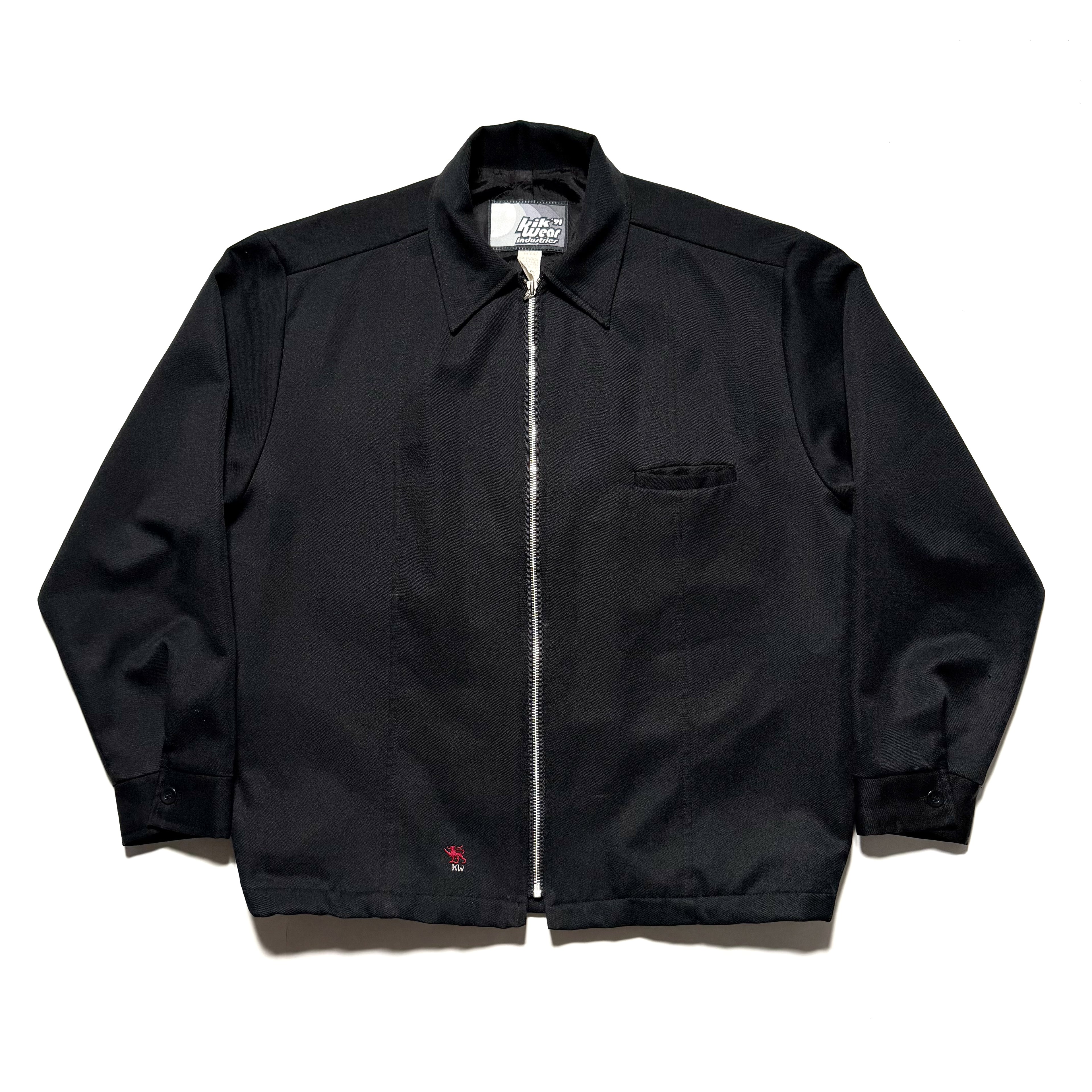 90s KIK WEAR Design Zipup Jacket