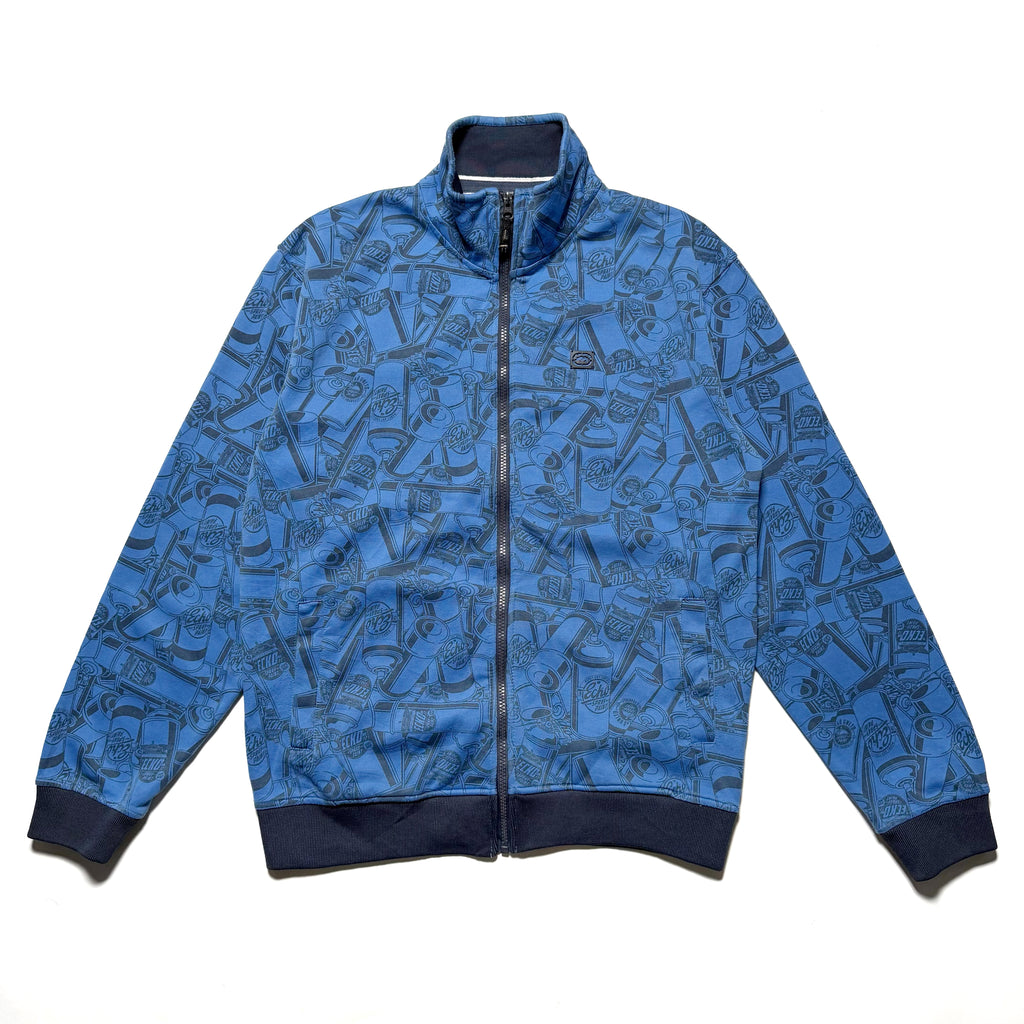 00~10s ECKO Spray Can Graphic Zipup Sweat Shirts