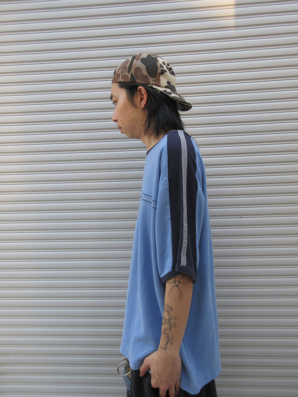 00s FADED GLORY Lining Design Tee