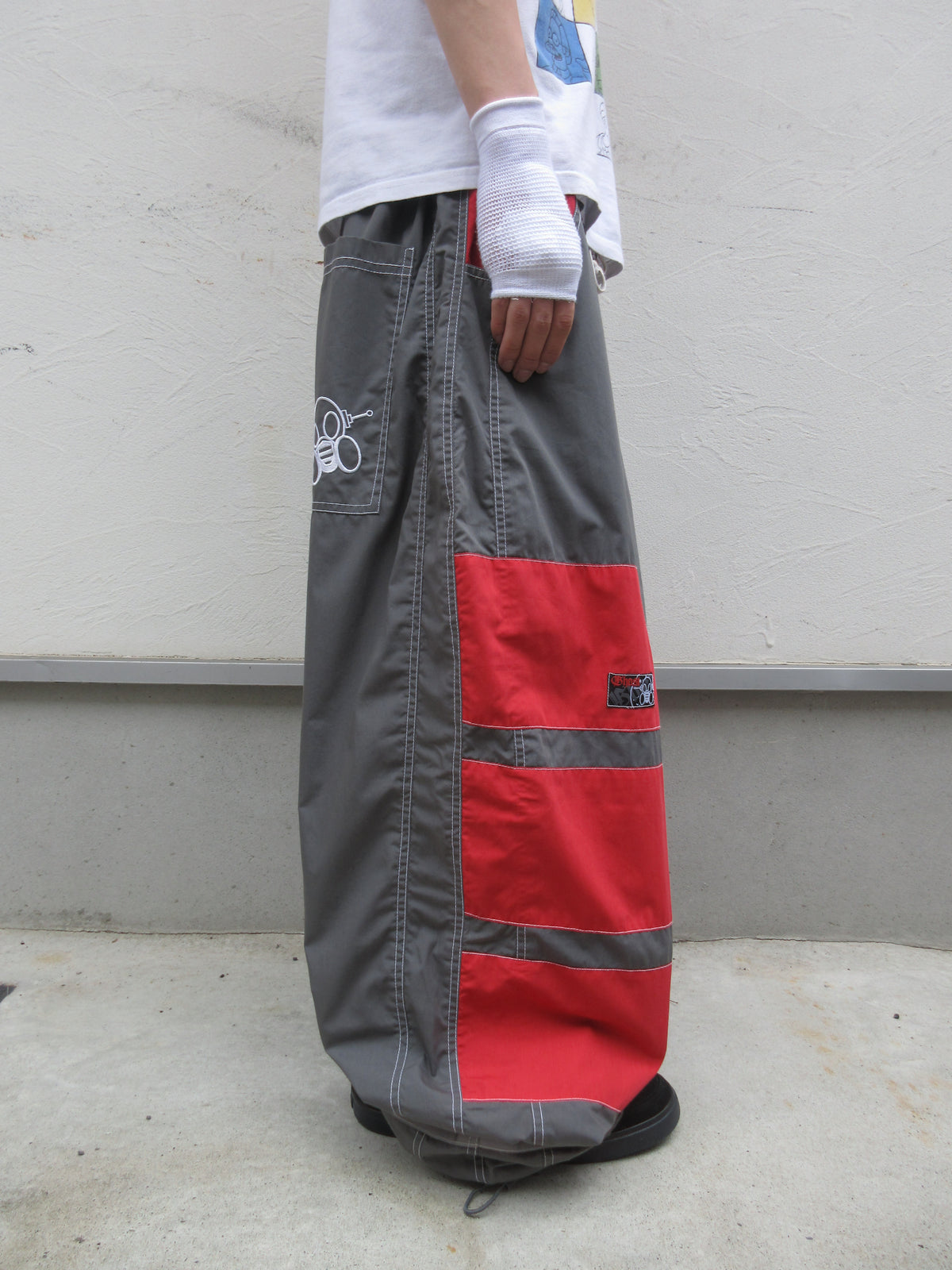 00s Ghast Super Baggy Rave Pants