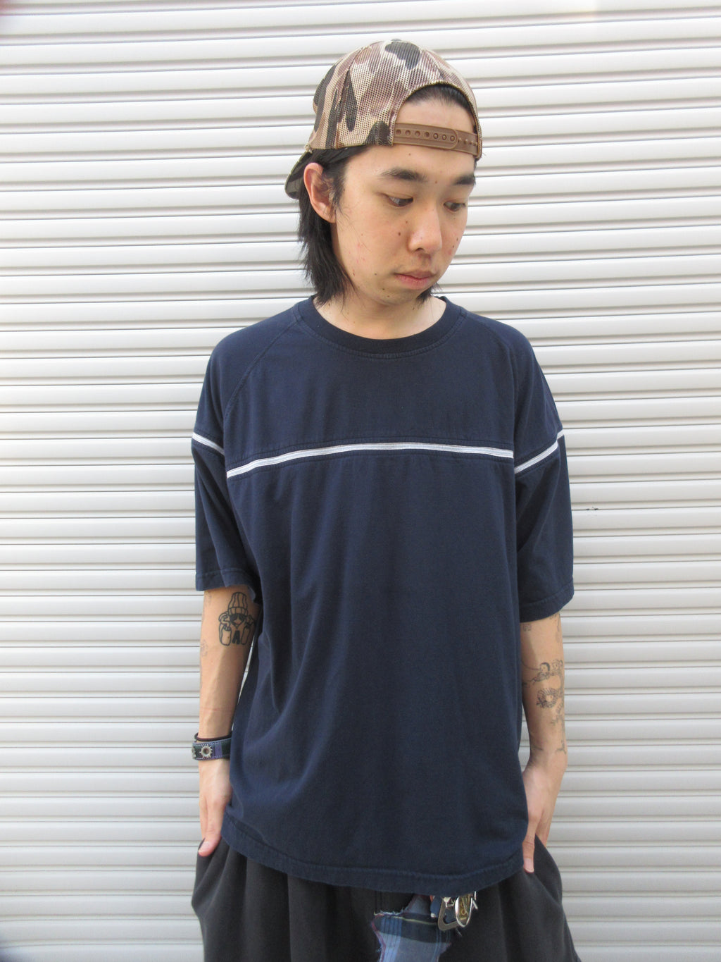 00s NO BOUNDARIES Lining Tee