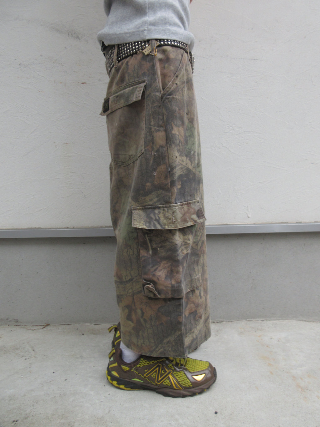 00s UNKNOWN Tree Camo Baggy Cargo Shorts