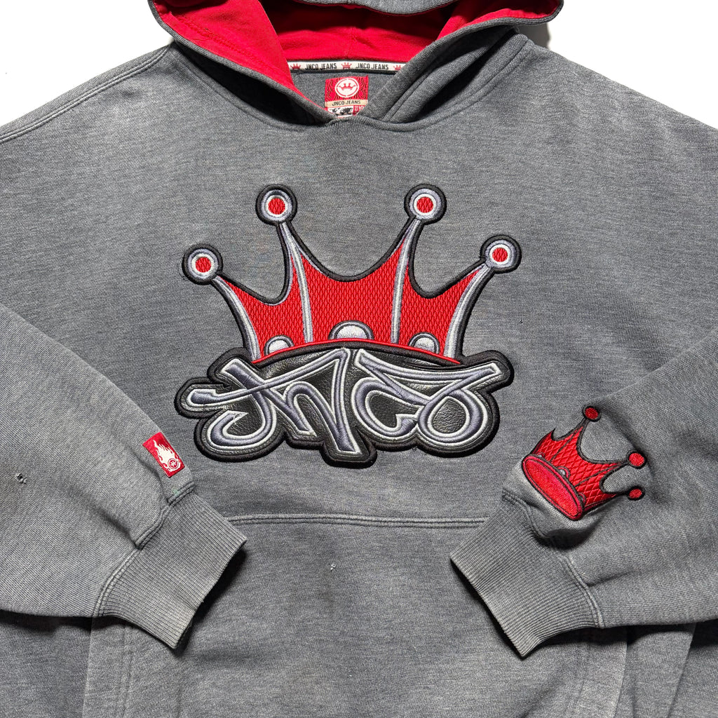 00s JNCO JEANS Crown Logo Hoodie