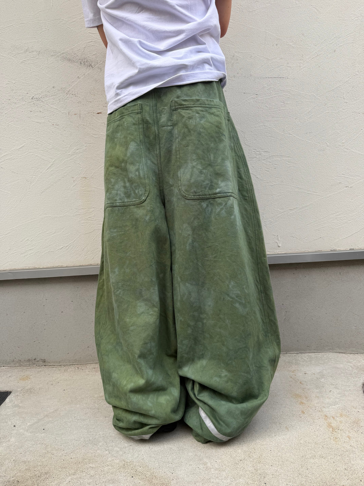 Pigment Dyed Greeny Original Baggy Jeans