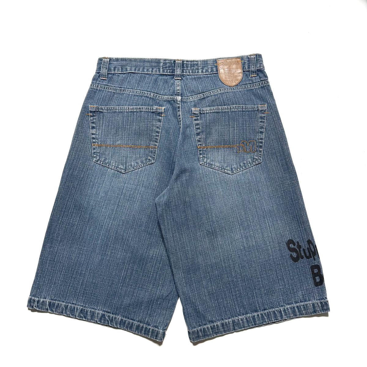90~00s MECCA × ANRGRNY Super Baggy Denim Shorts