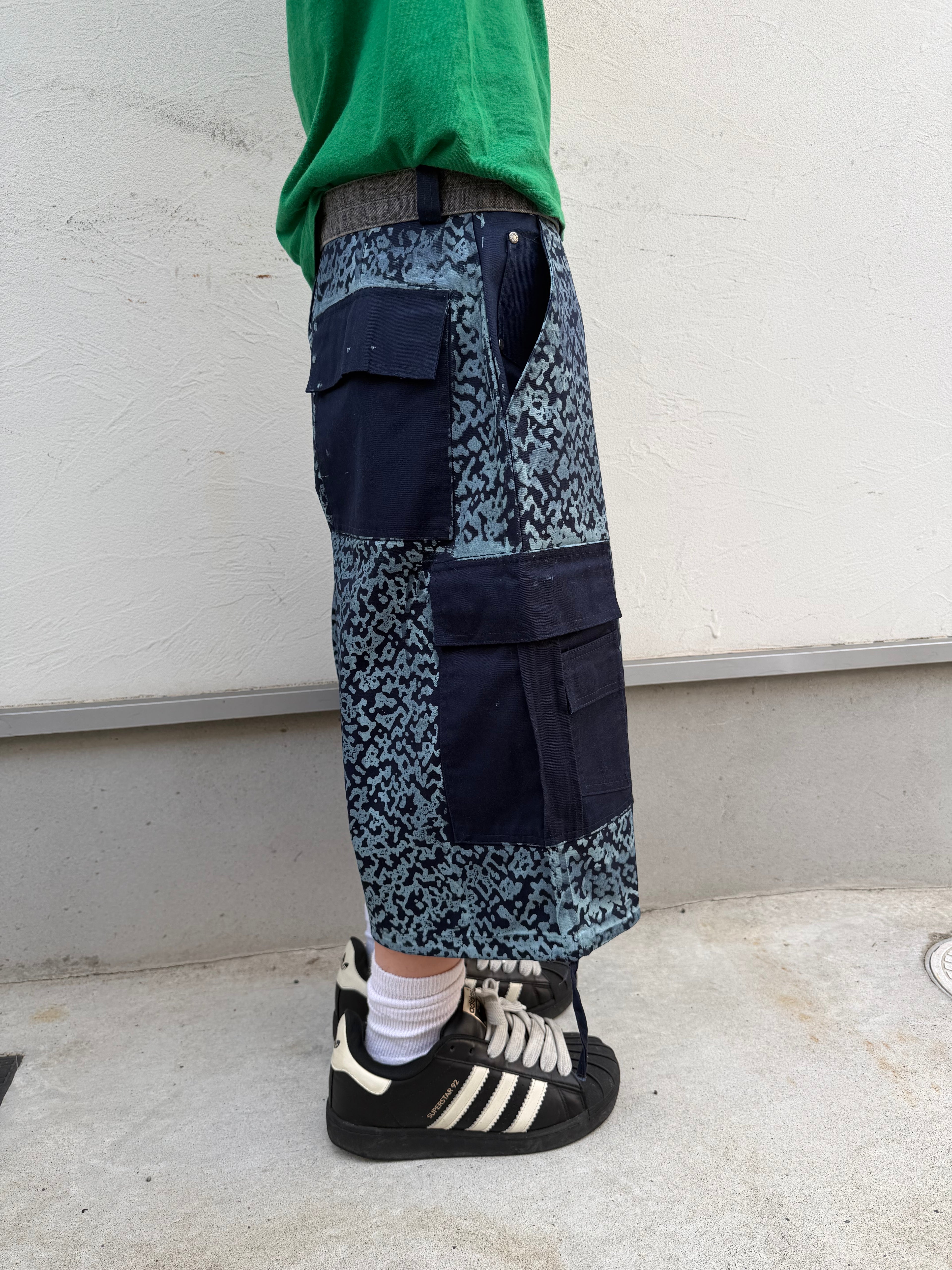 00s BTL × ANRGRNY Super Baggy Cargo Shorts