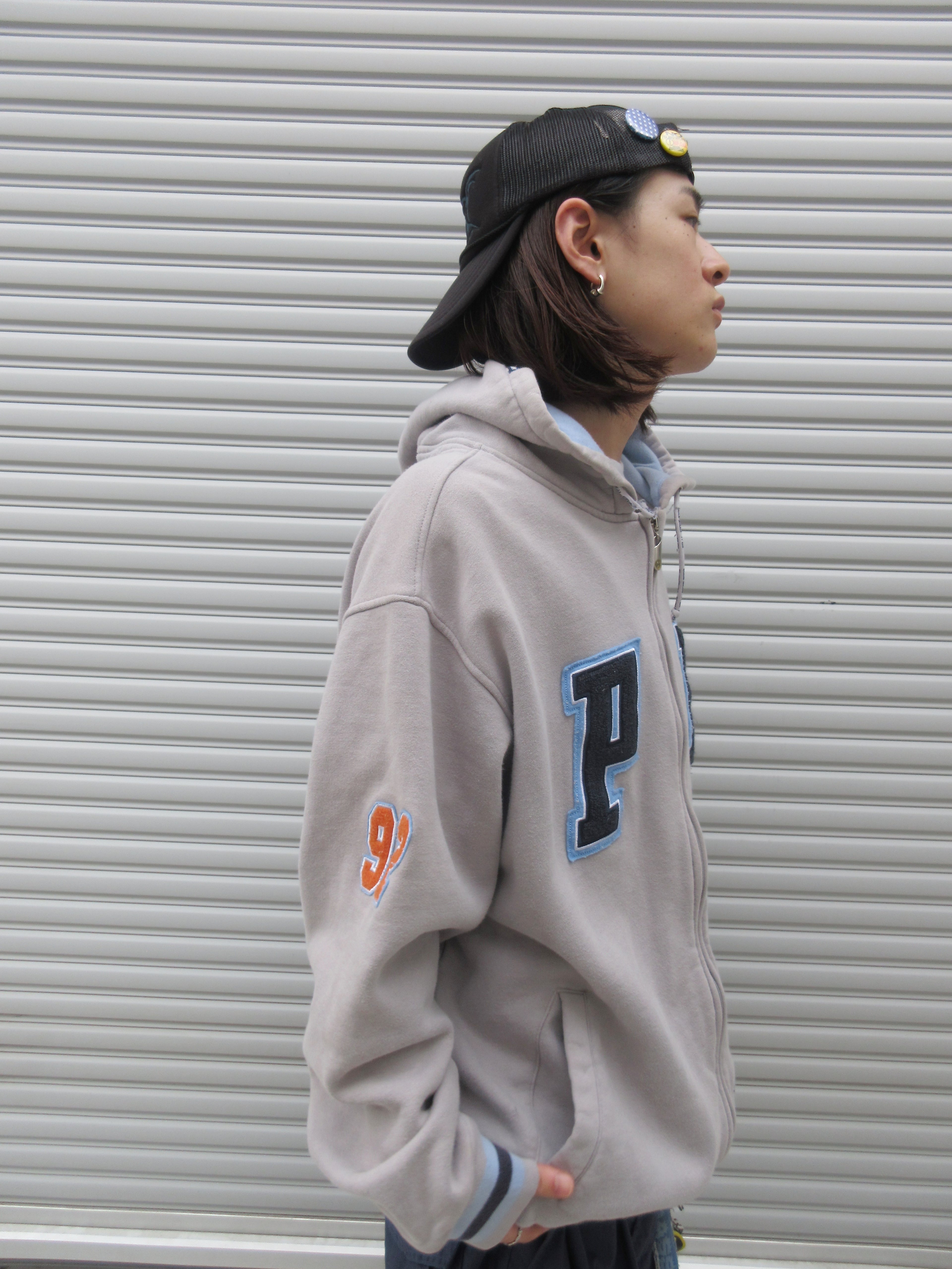 00s PHAT FARM Logo Design Zip Hoodie