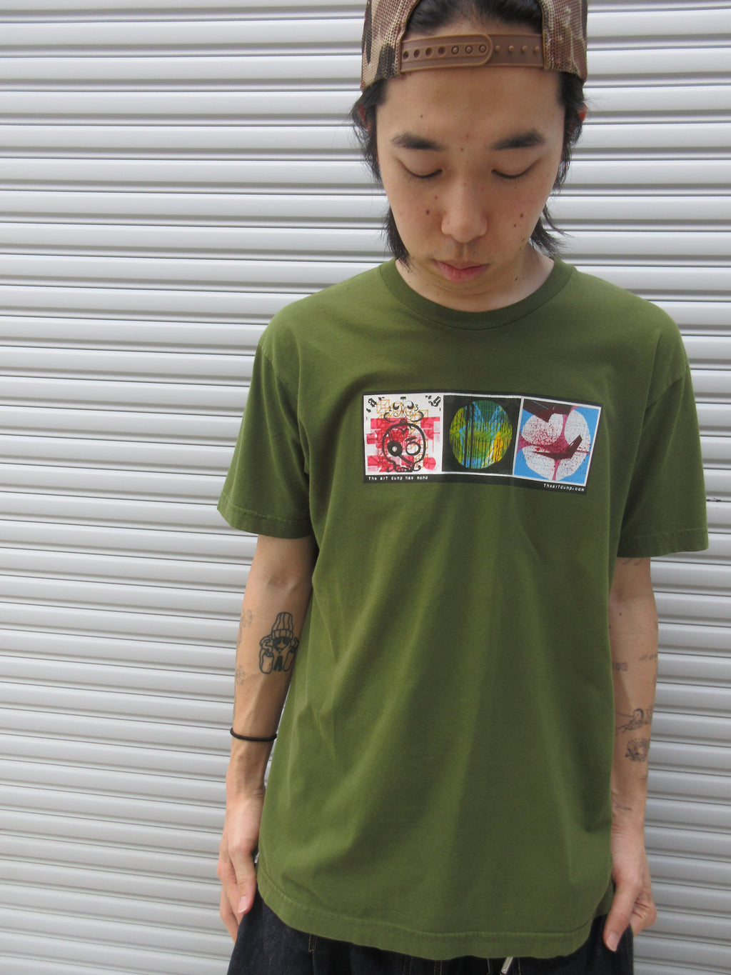 90s GIRL SKATEBOARDS Art Graphic Tee