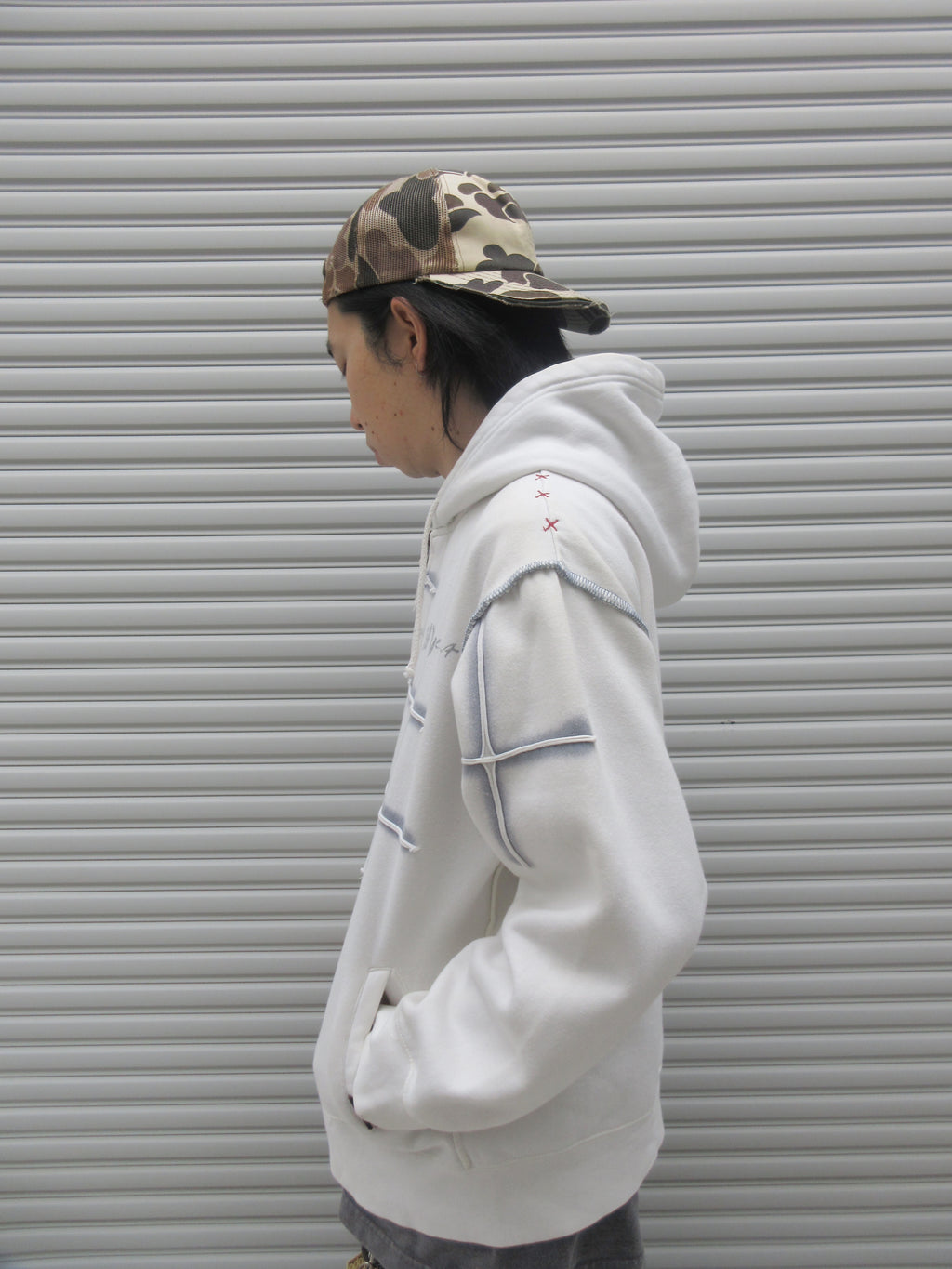 00s SIMON VALENTE Design Zipup Hoodie
