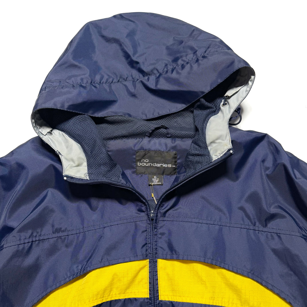 00s NO BOUNDARIES Design Nylon Jacket