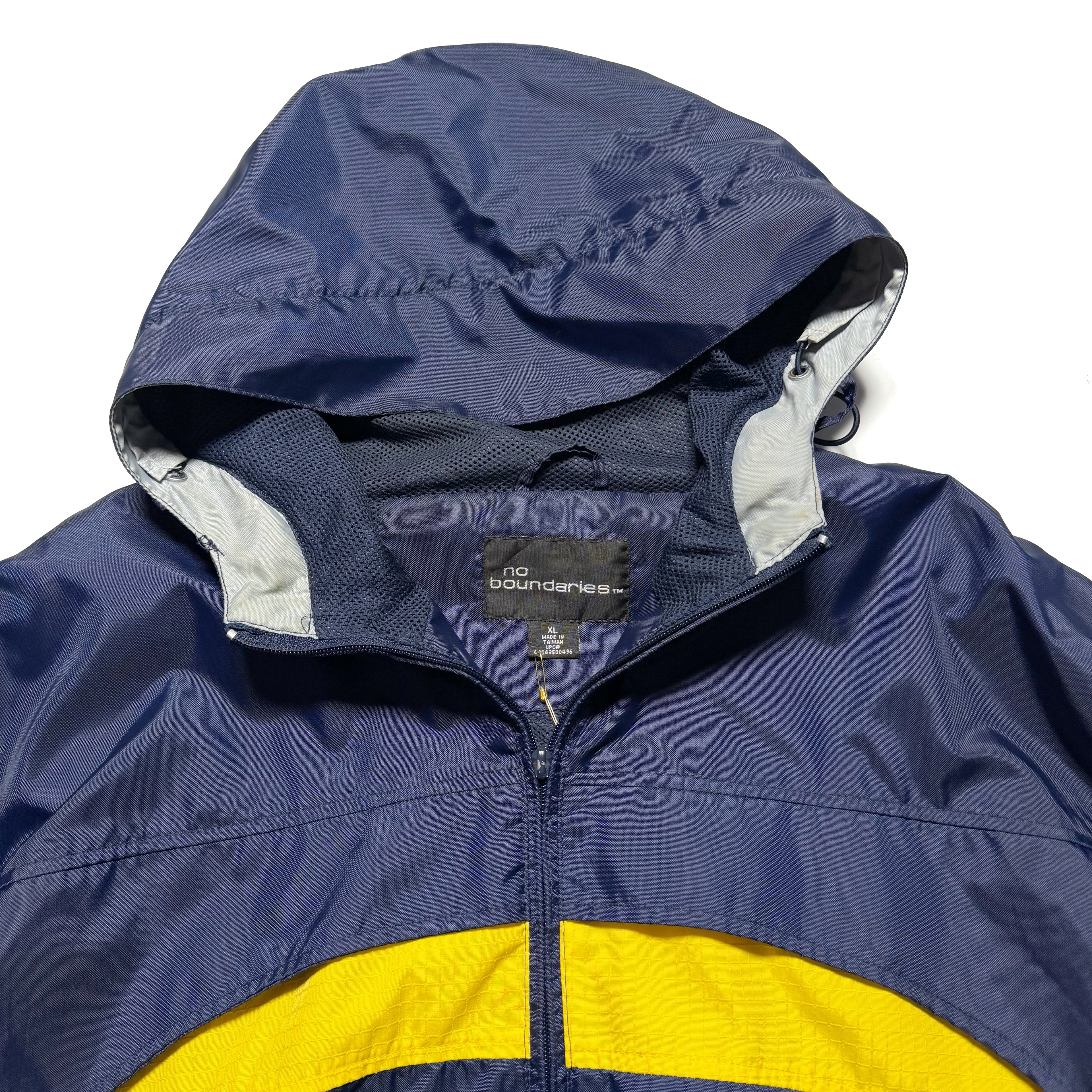 00s NO BOUNDARIES Design Nylon Jacket