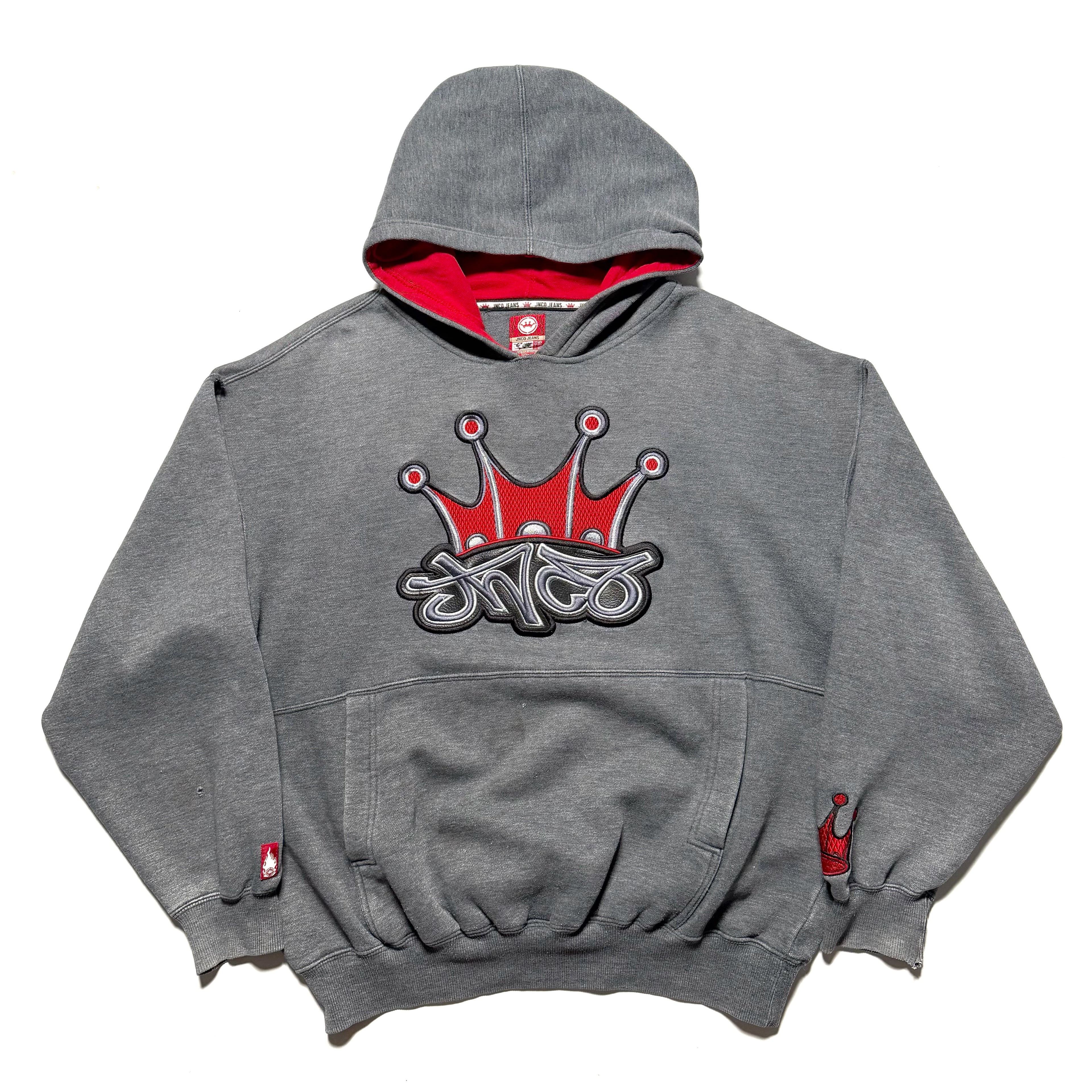 00s JNCO JEANS Crown Logo Hoodie