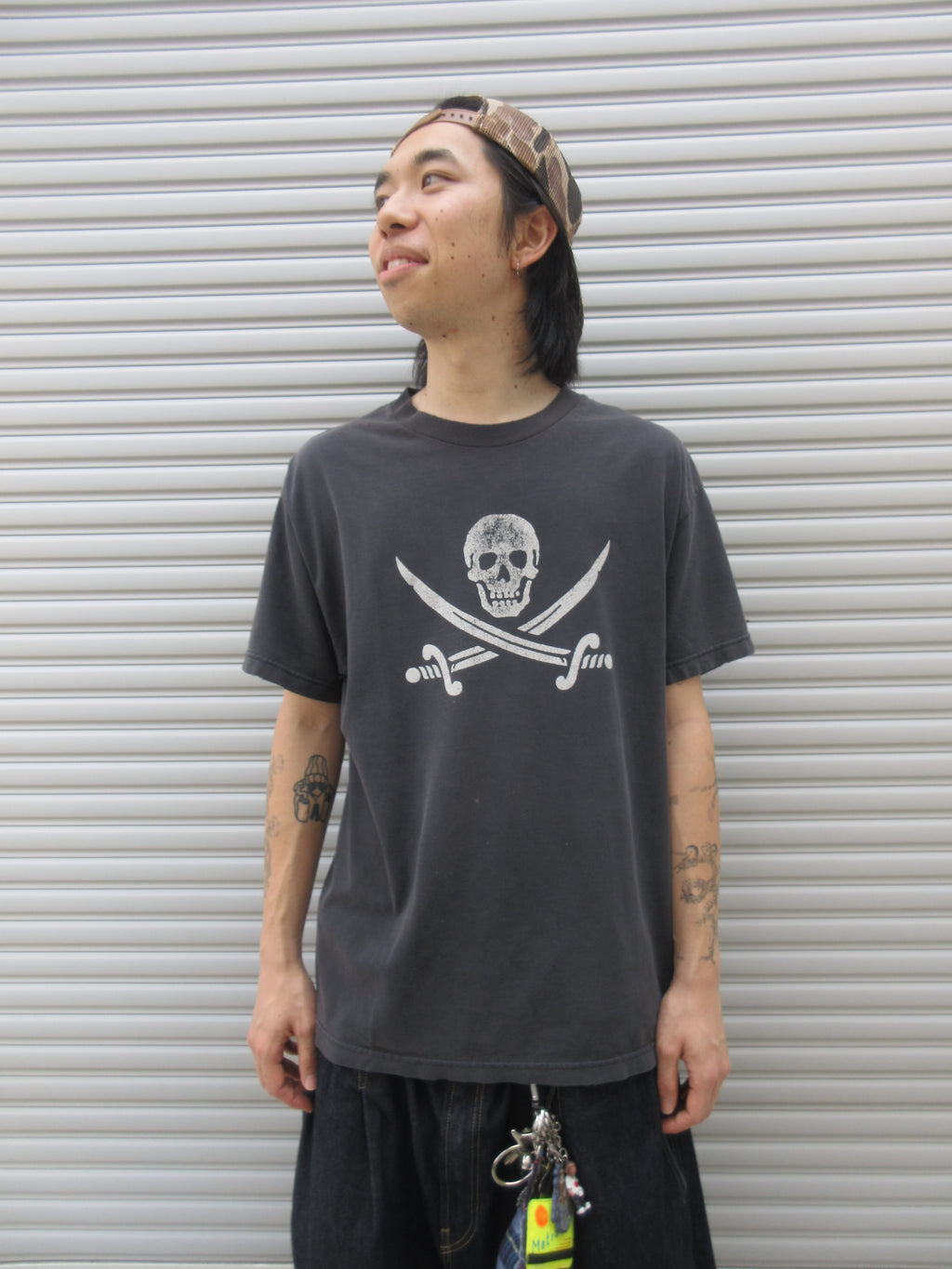 90~00s Skull Graphic Tee