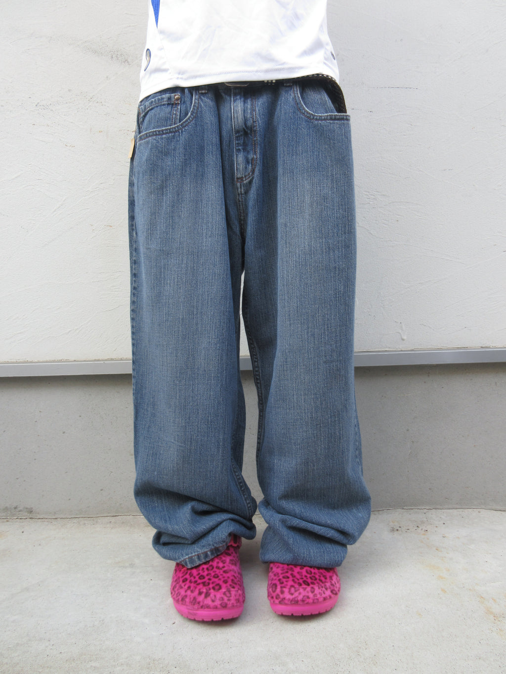 00s Anchor Blue LOOSE Denim