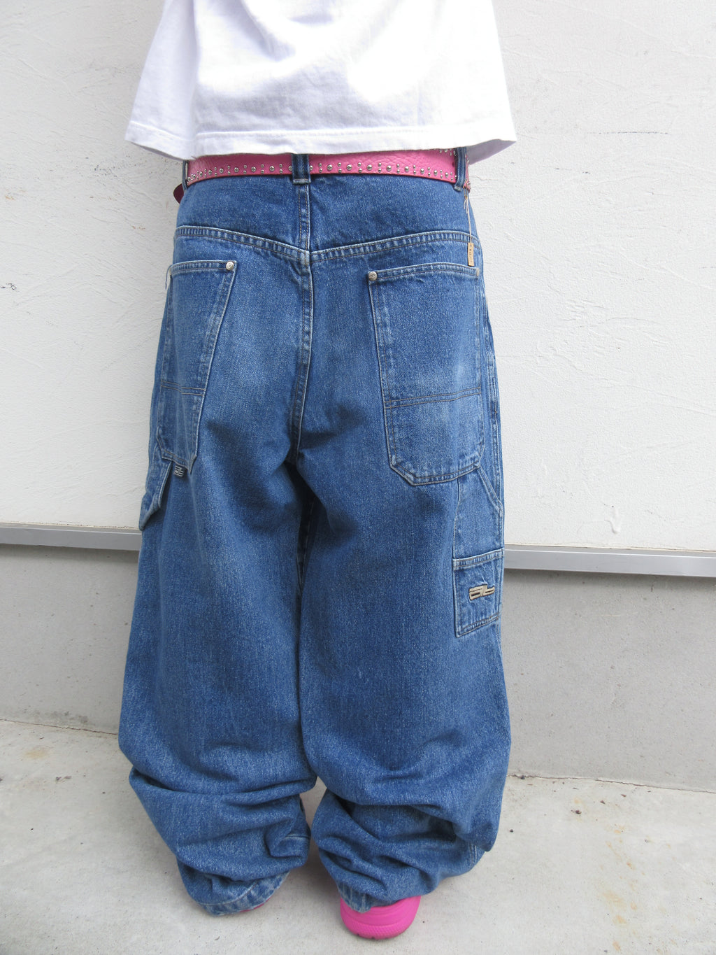 90~00s ON THE BRINK Super Baggy Denim