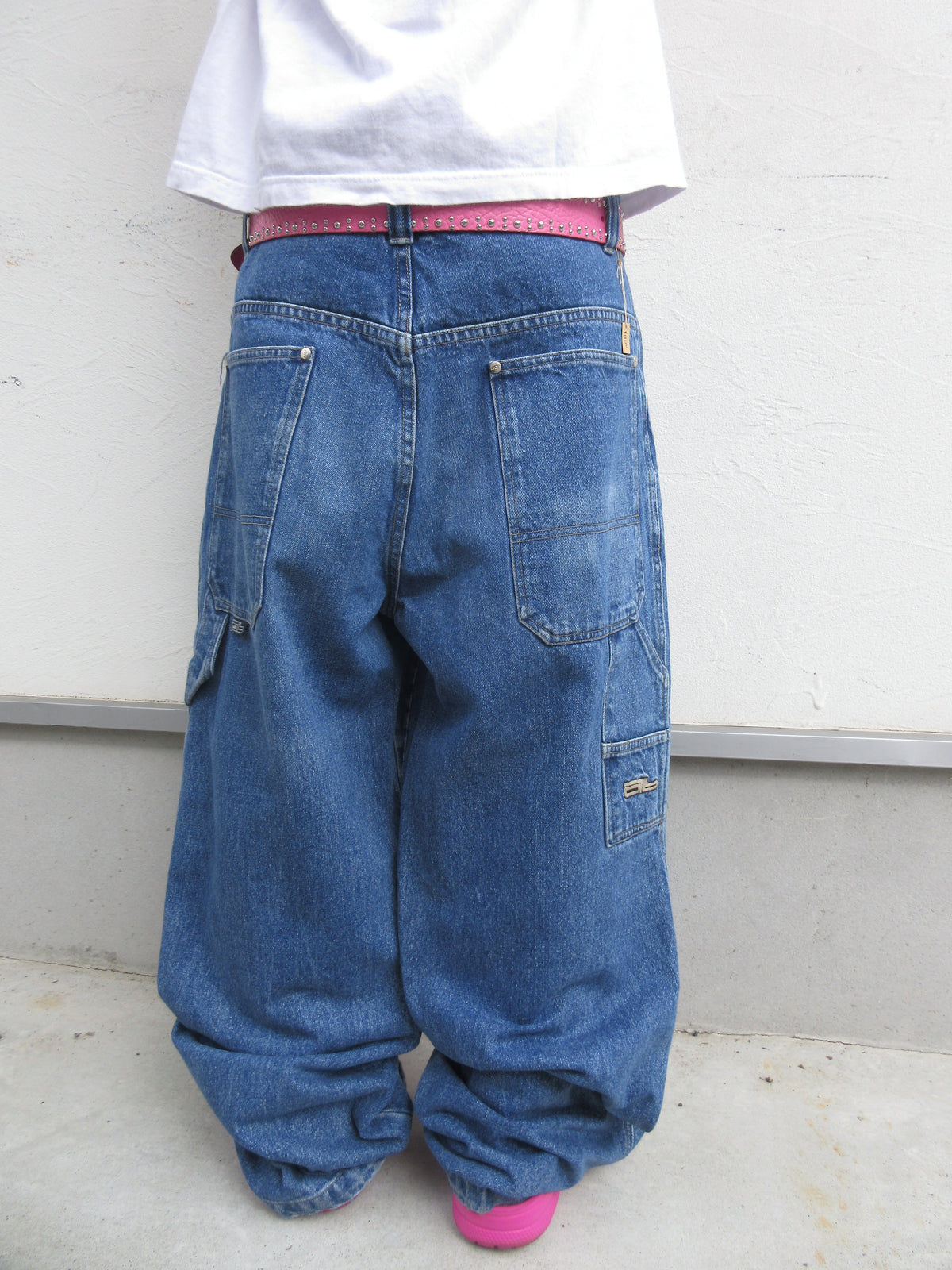 90~00s ON THE BRINK Super Baggy Denim