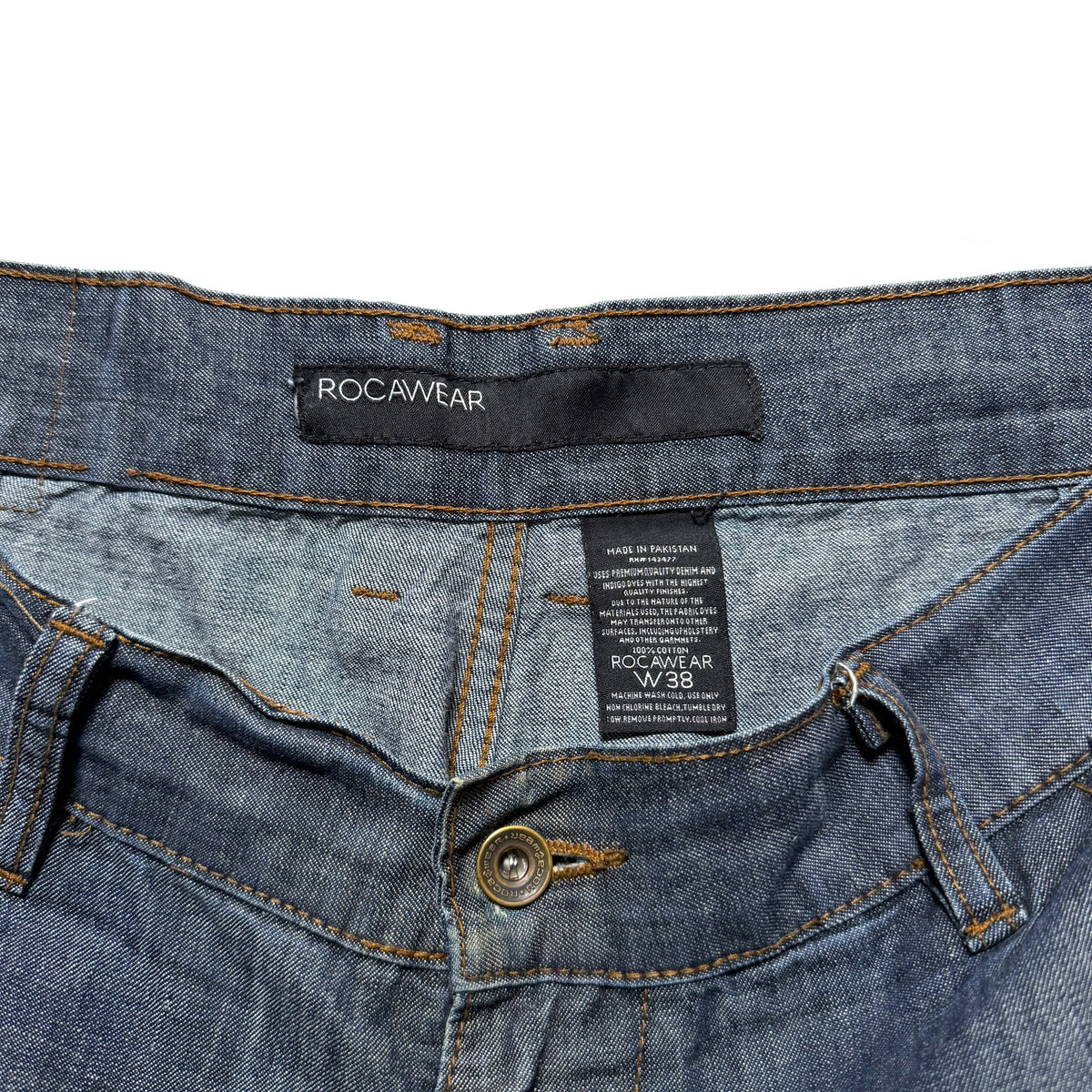 00s ROCAWEAR Super Baggy Cargo Denim