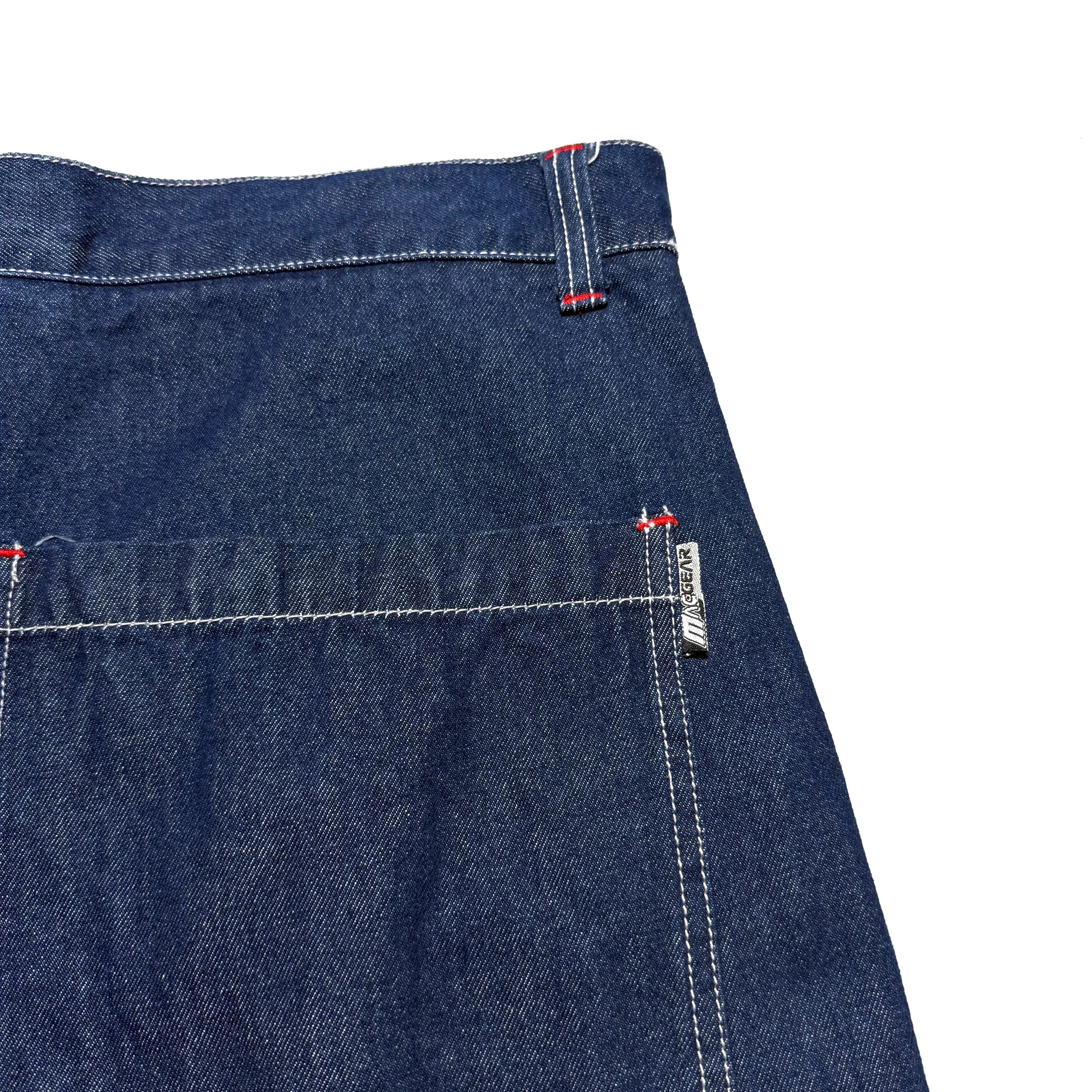 90s MACGEAR Super Baggy Gimmick Denim