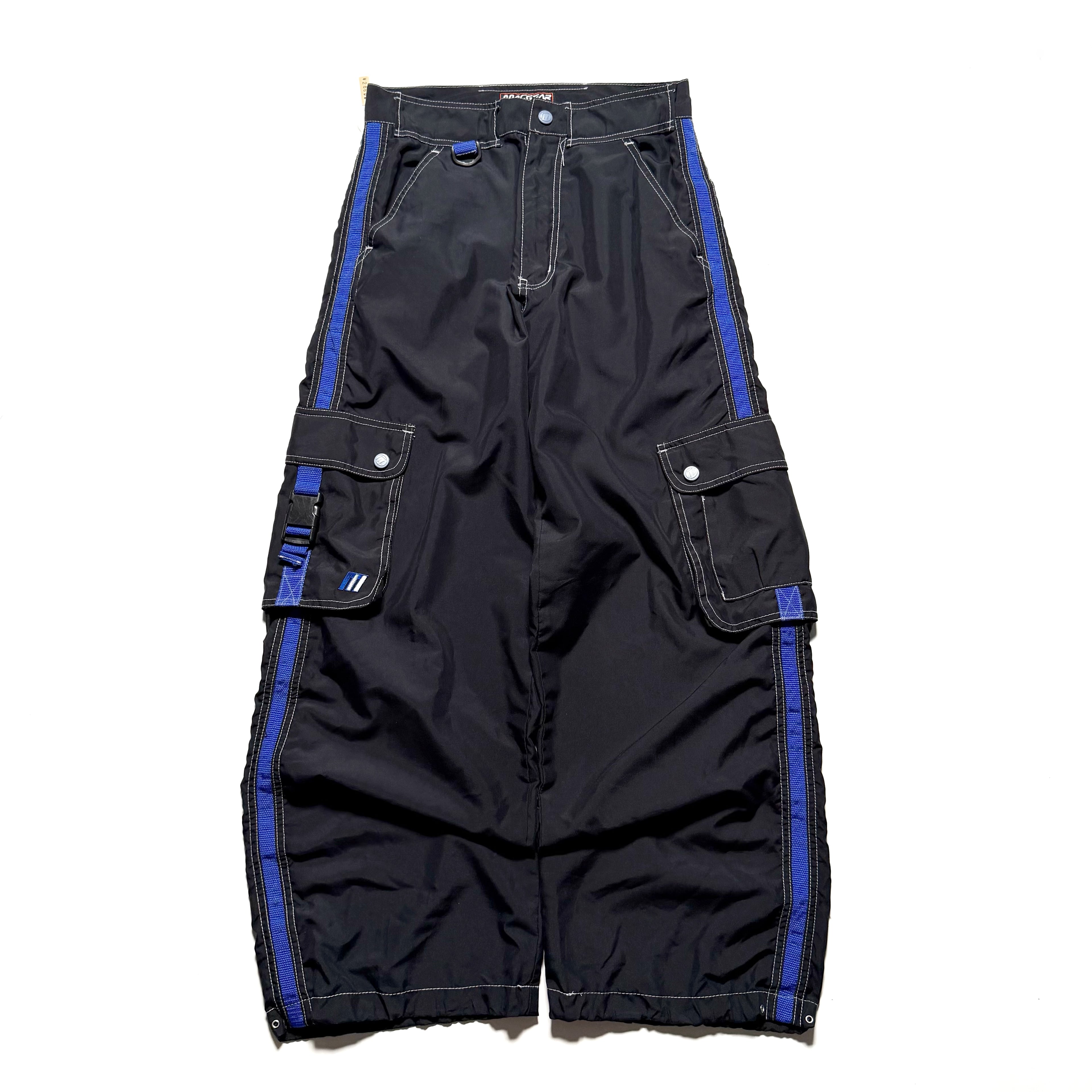90s MAC GEAR Baggy Nylon Pants