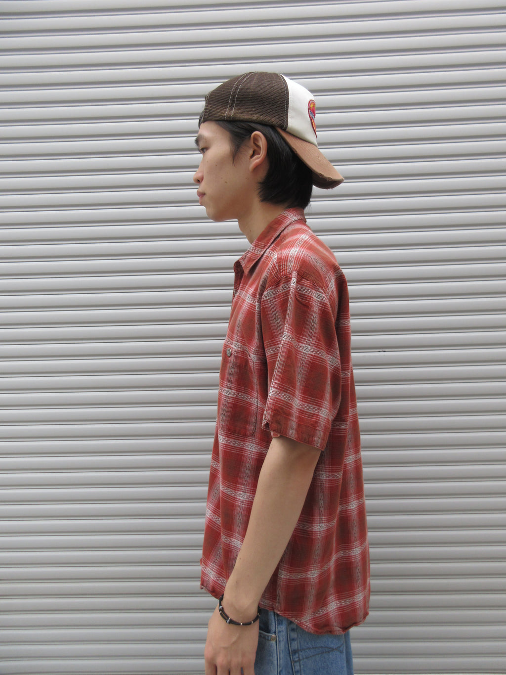 00s QUIKSILVER Check S/S Shirts