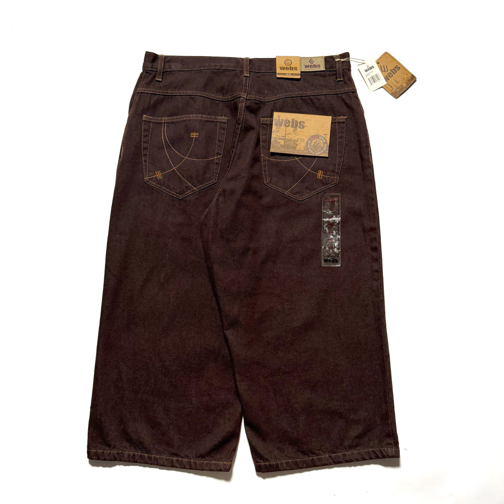 00s WEBS Cropped Denim Shorts