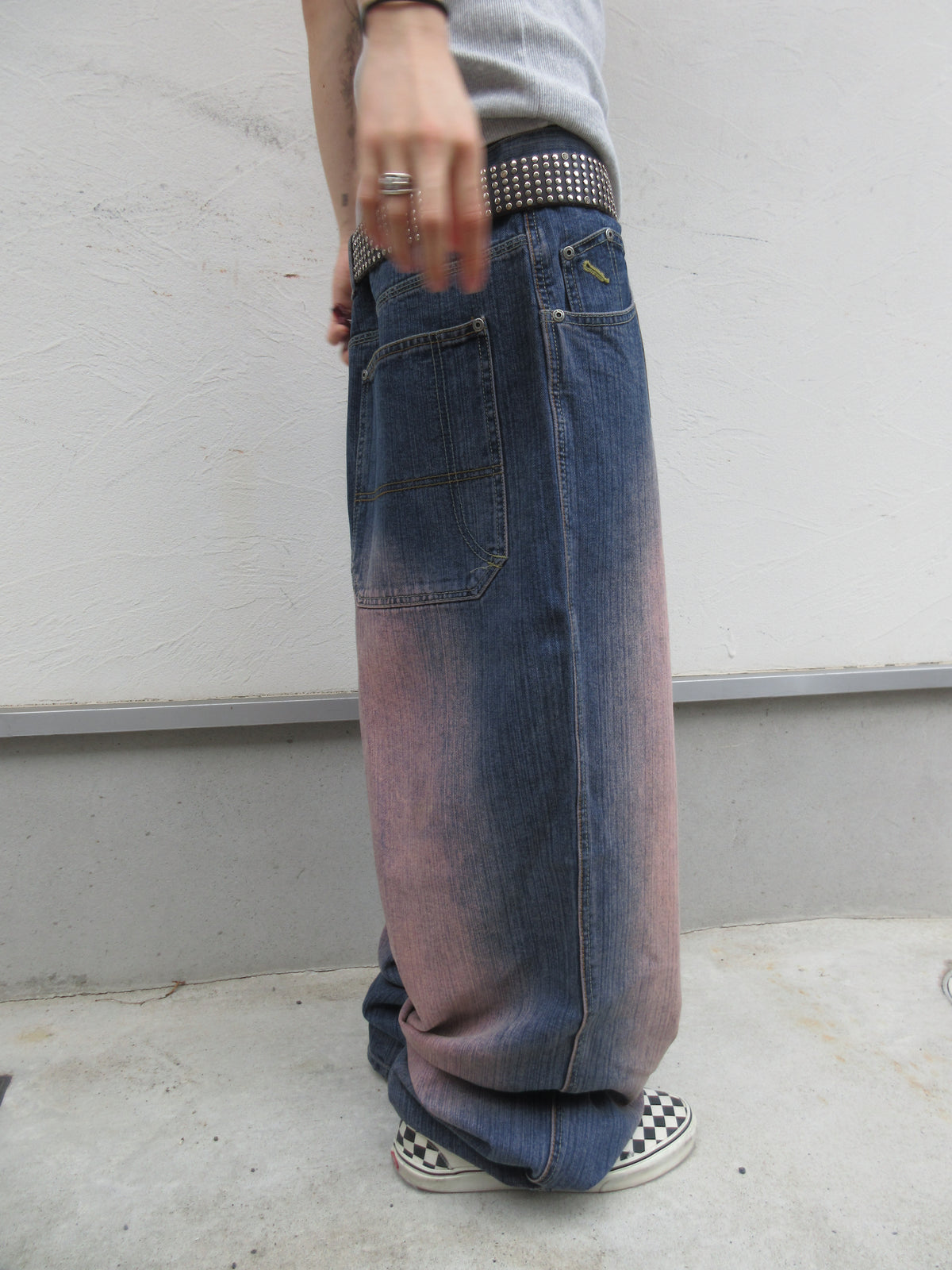 00s STUB JEANS Baggy Denim
