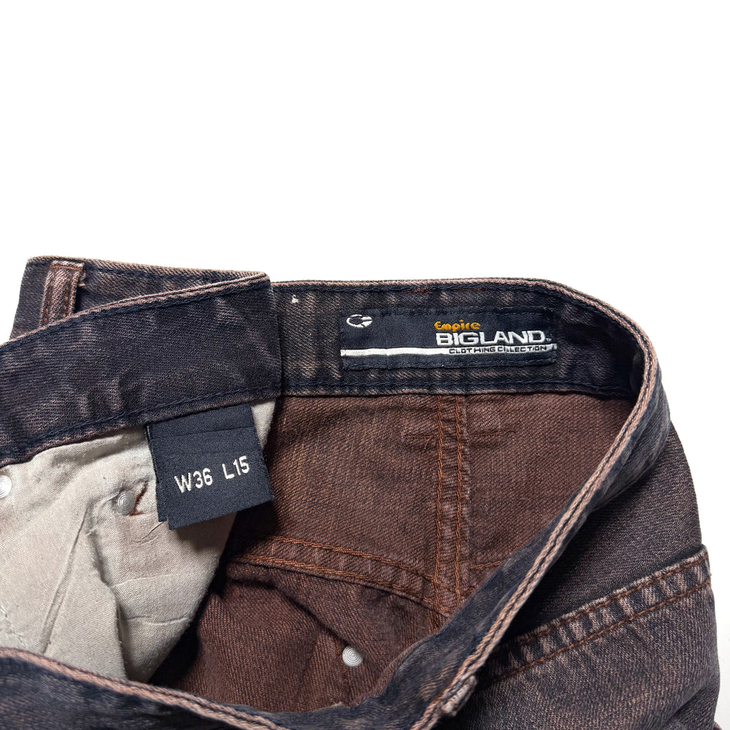 00s Empire Bigland Baggy Denim Shorts
