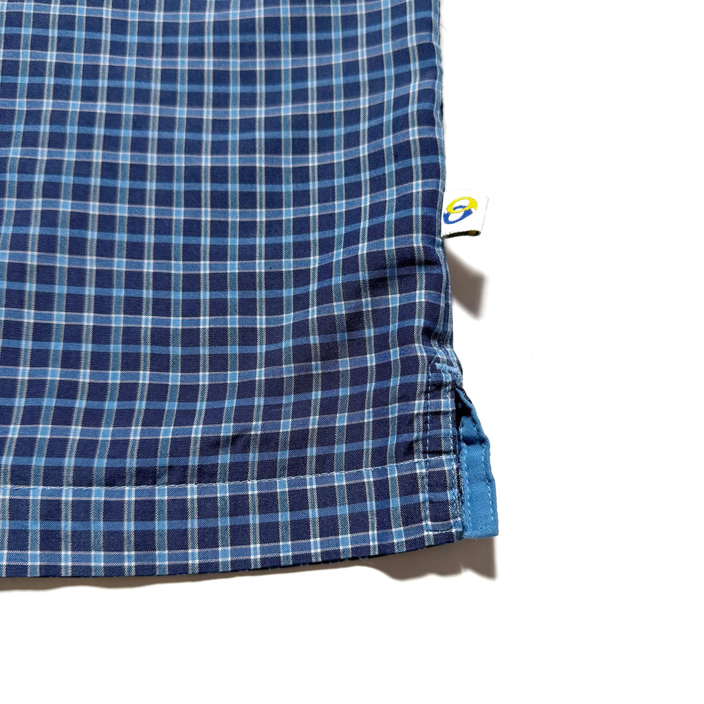 00s Anchor Blue Check S/S Shirts