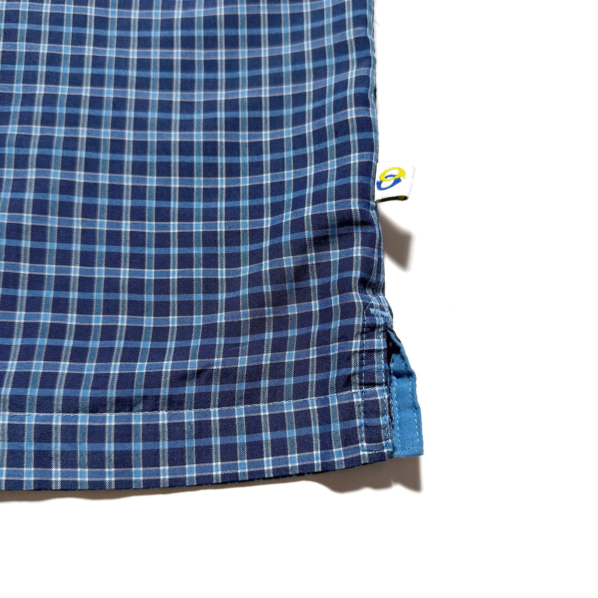 00s Anchor Blue Check S/S Shirts