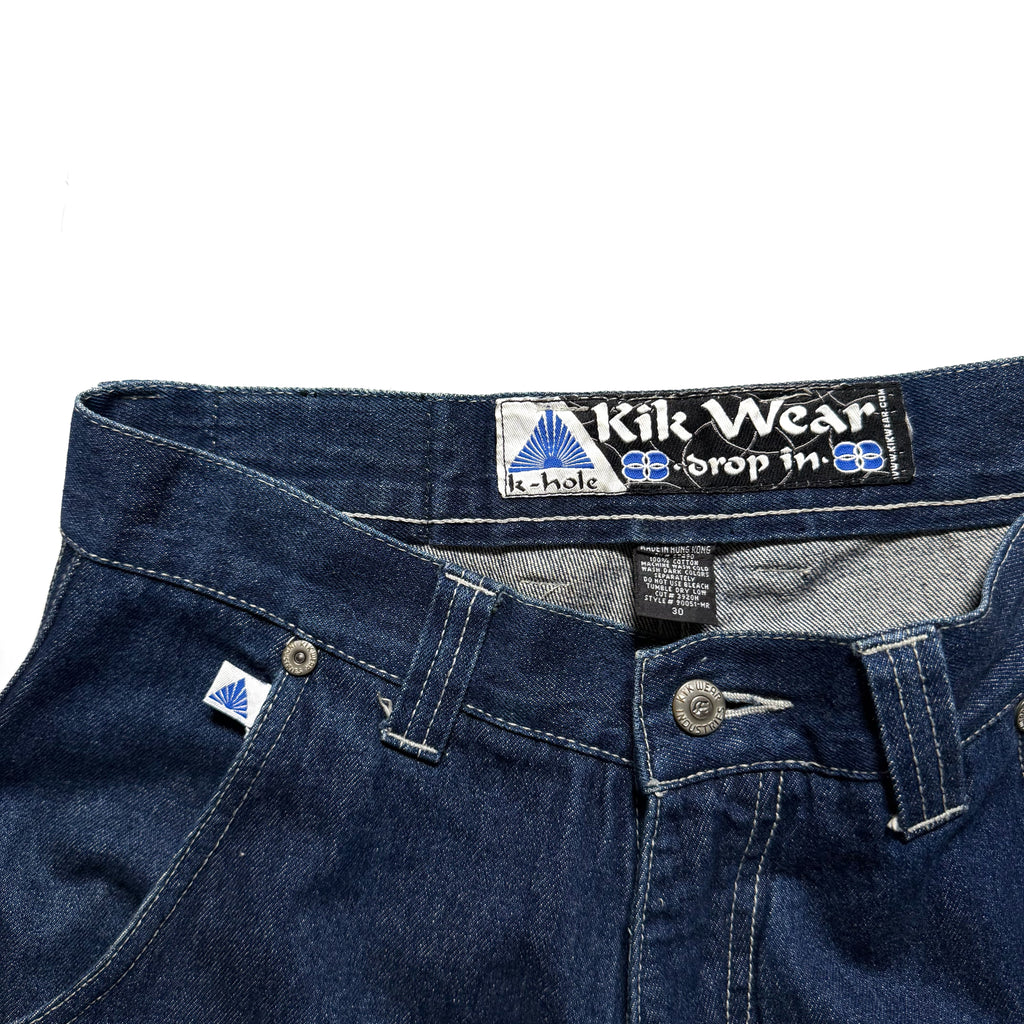 90~00s KIK WEAR Super Baggy Rave Pants